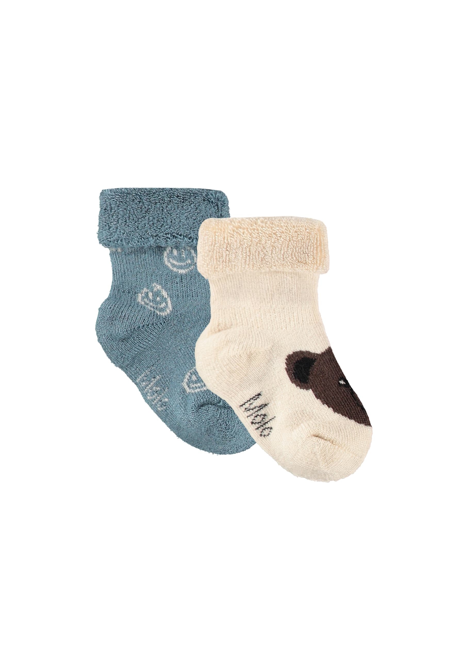Nodda 2-pack Babystrumpor Twilight Blue