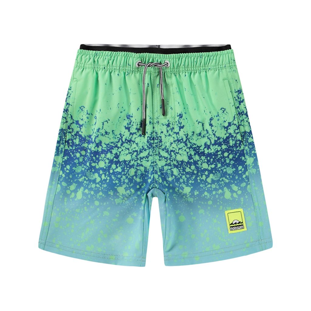 Splash Pattern Neal Board Shorts