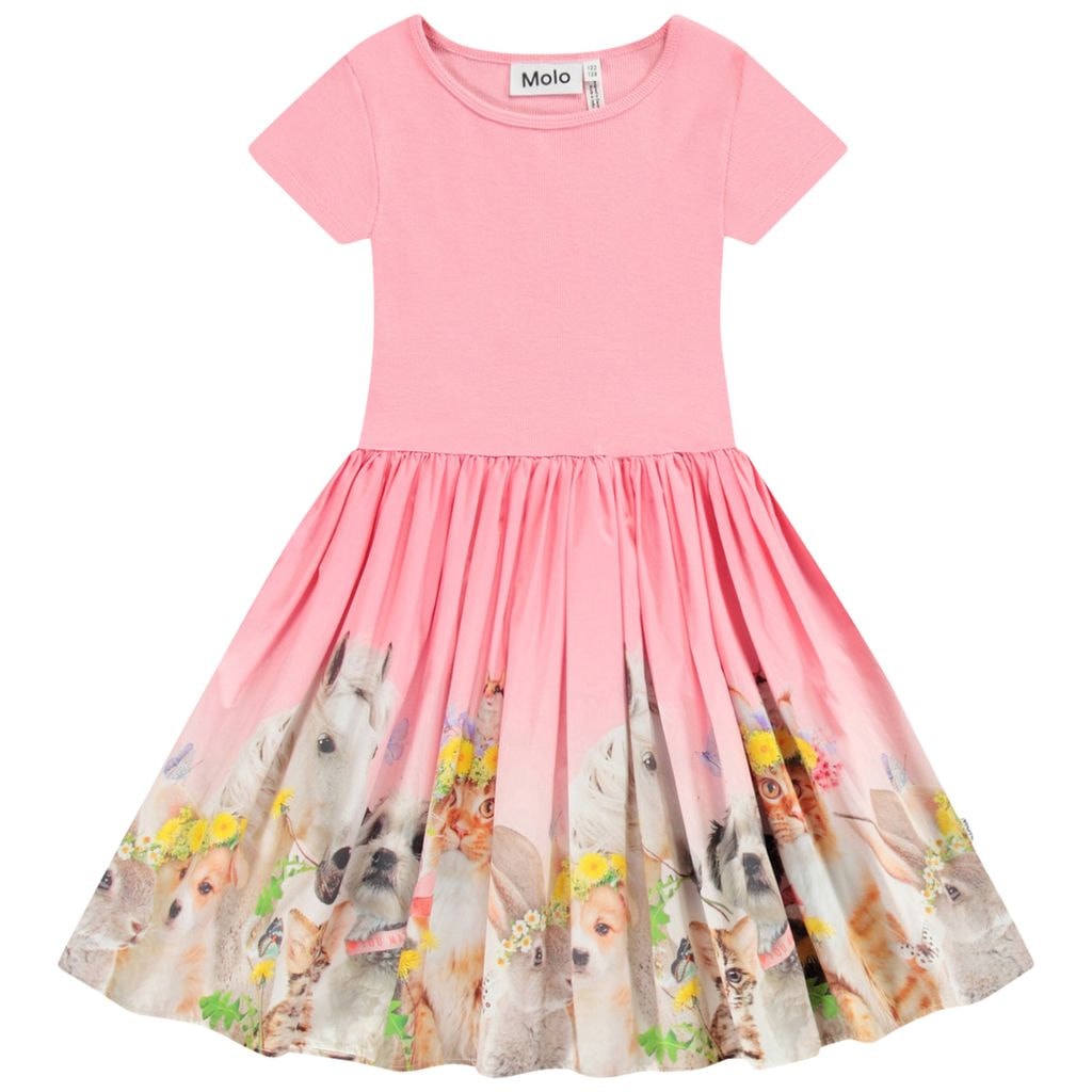 Cissa Short-Sleeved Dress Midsummer