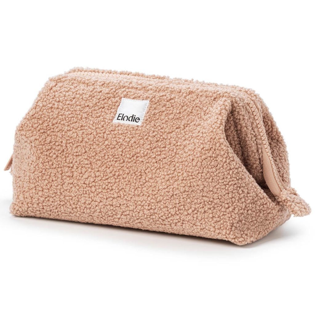 Zip & Go Toalettmappe Pink Bouclé
