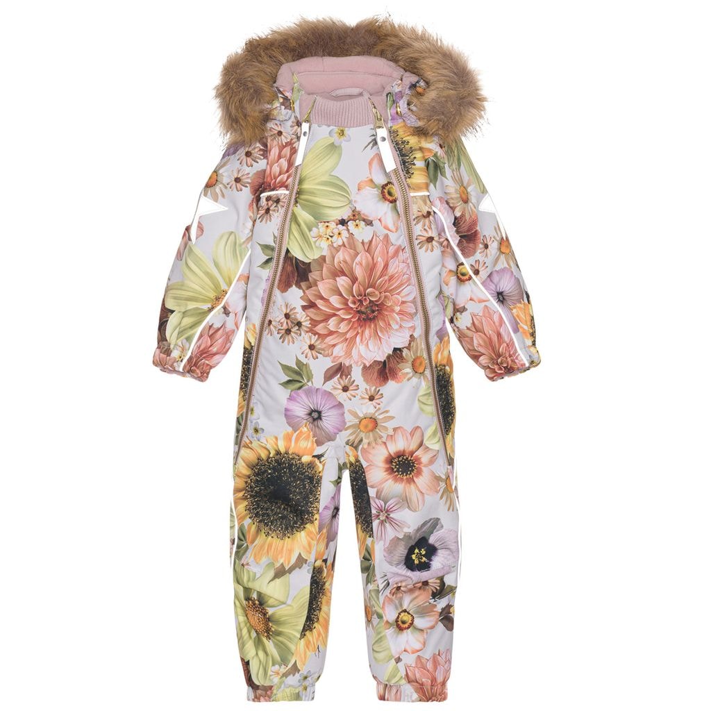 Pyxis Baby Drakten Retro Flowers