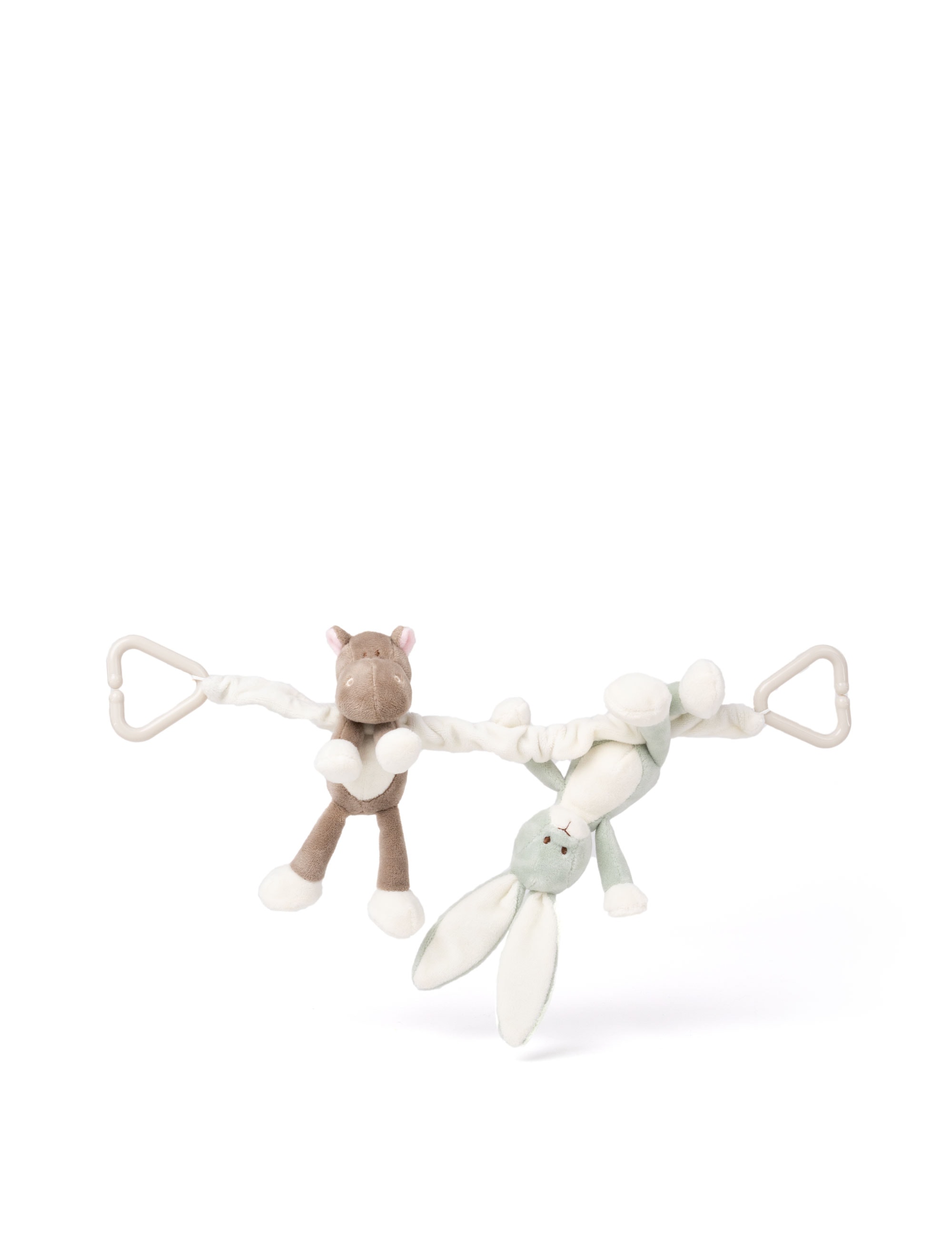 Diinglisar Vagnhänge Kanin & Flodhäst Multi 