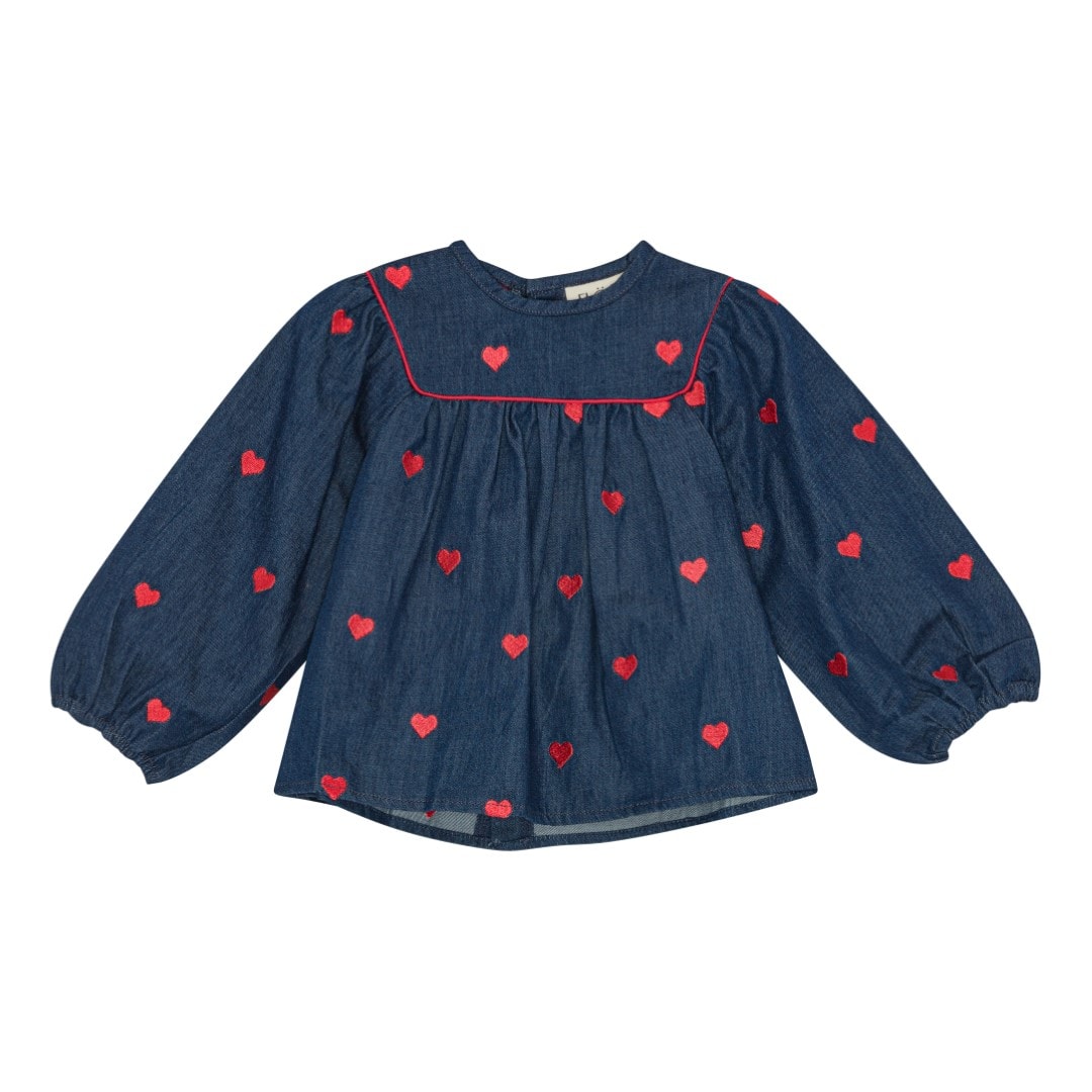 Amee Blus Mid Blue Heart