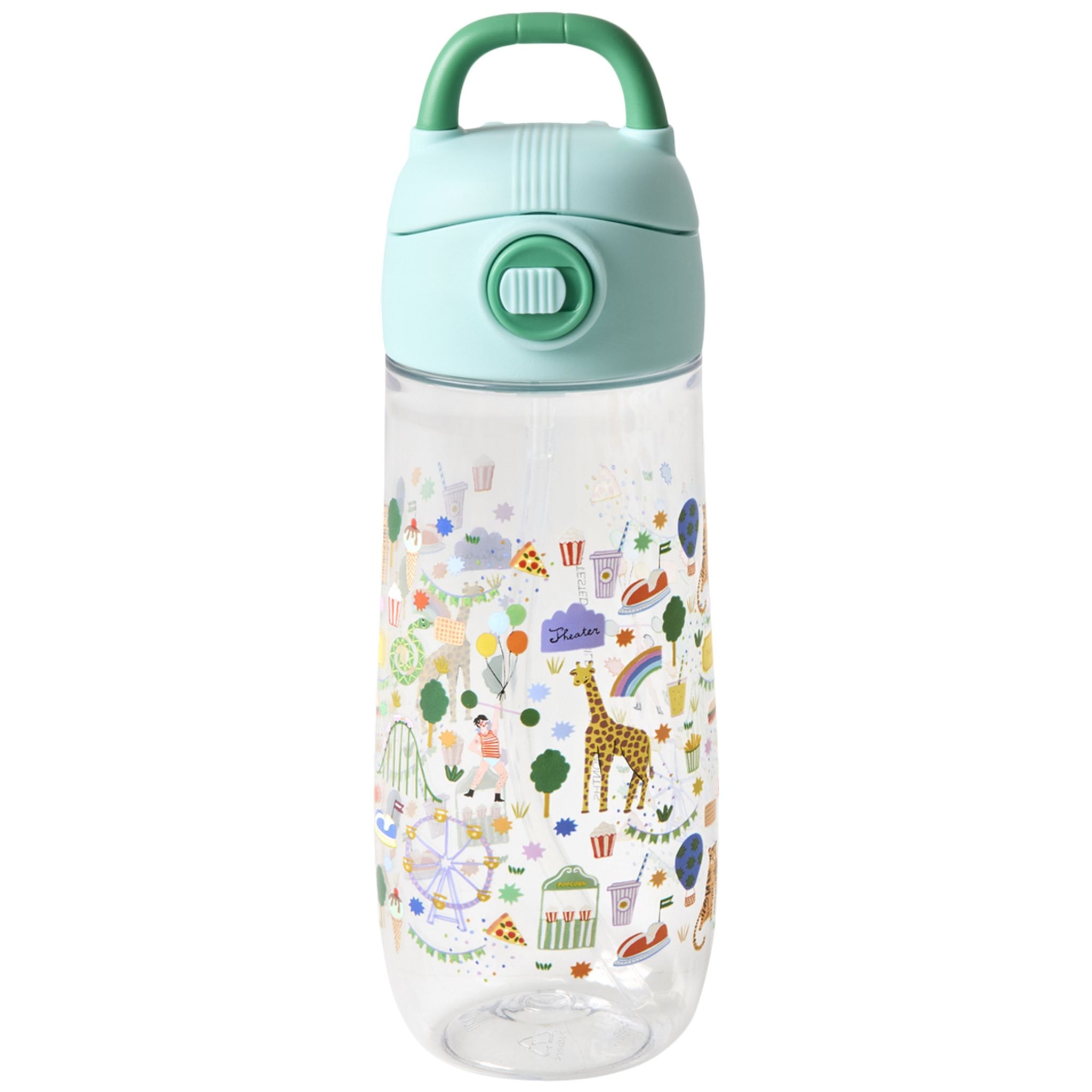 550 Ml Muoviset Lapset Juomapullo Mint Fun Fair