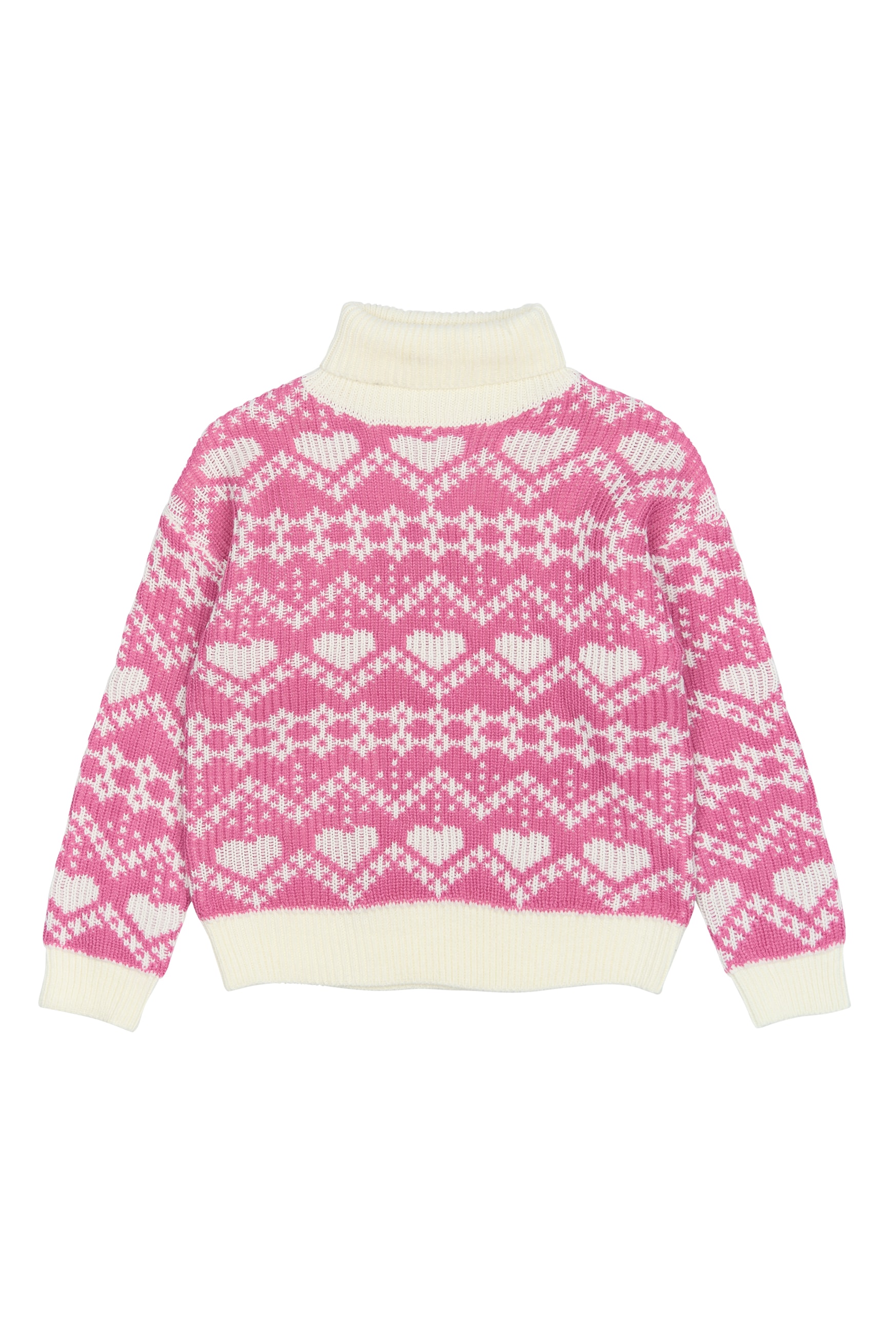 TNPerline Jacquard Pullover Ibis Rose