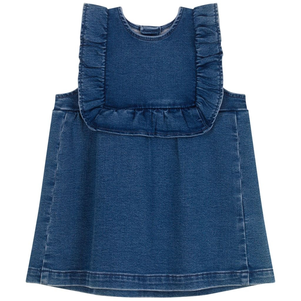 Denim-kjole Bleu Delave