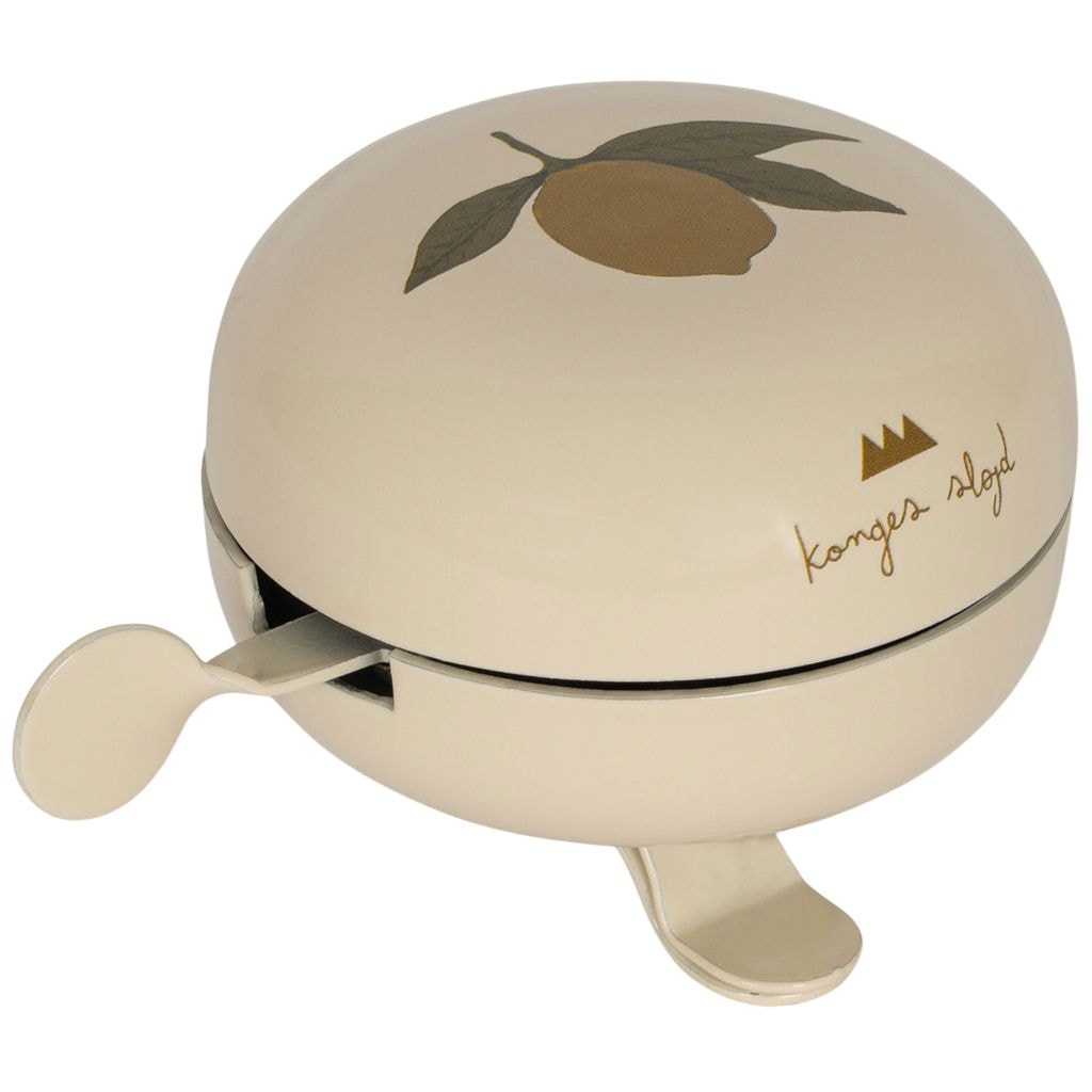 Aiko Bicycle Bell With Lemon Print Beige