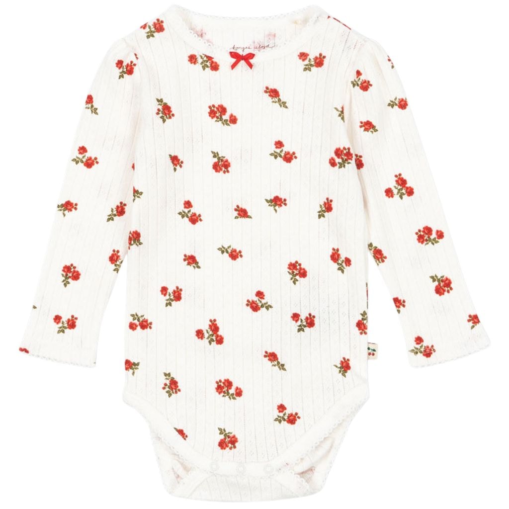 GOTS Minnie 긴팔 Body Rose Red