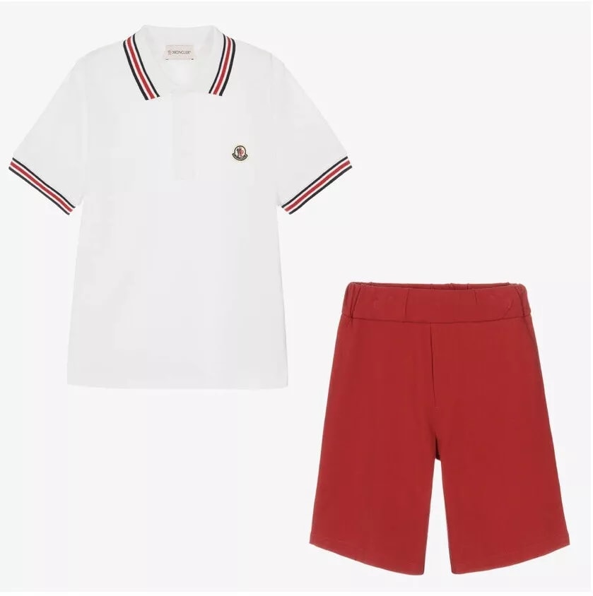 Top And Shorts Set White