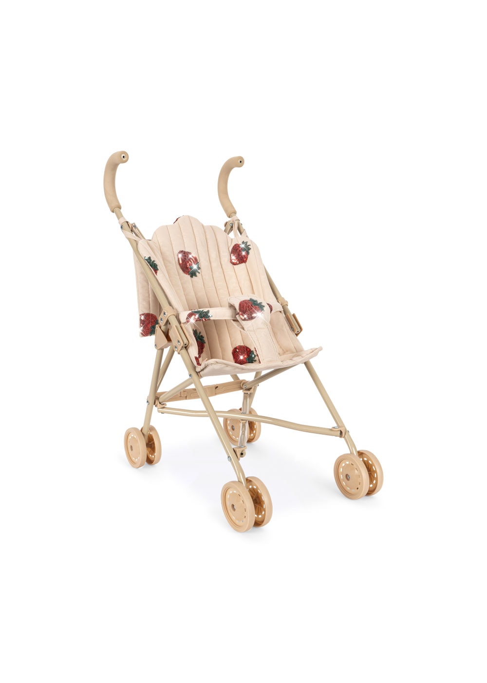 Tulle Doll Stroller Strawberry 