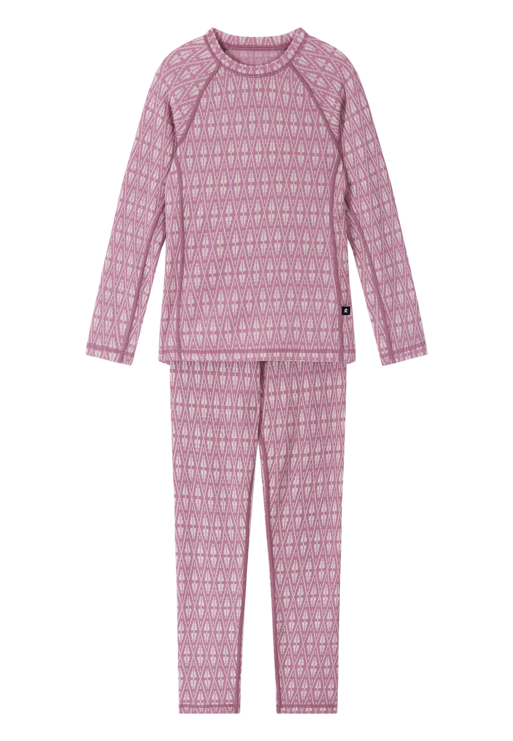 Taival Underställ I Ull Grey Pink