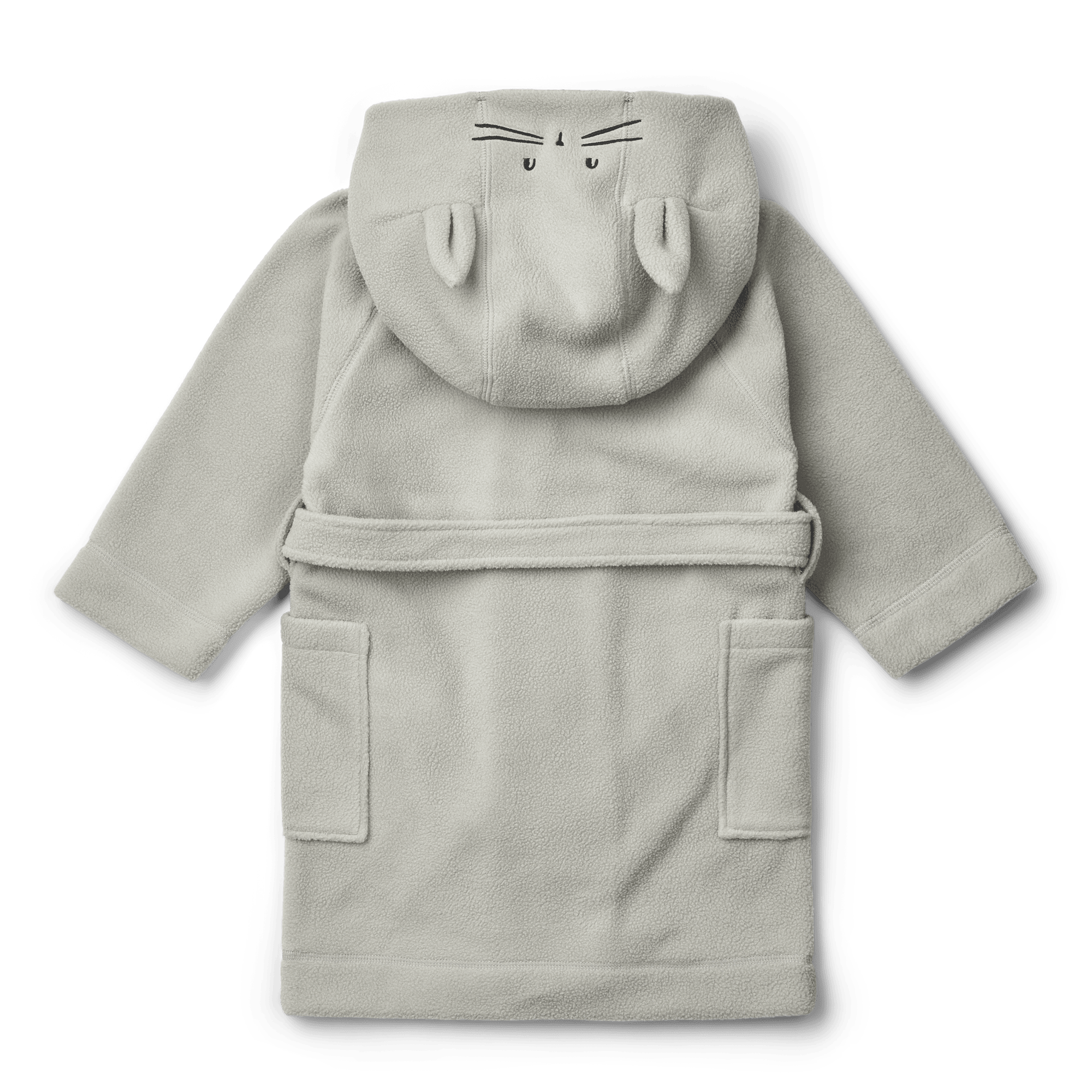 Minik Morgonrock I Fleece Dove Blue