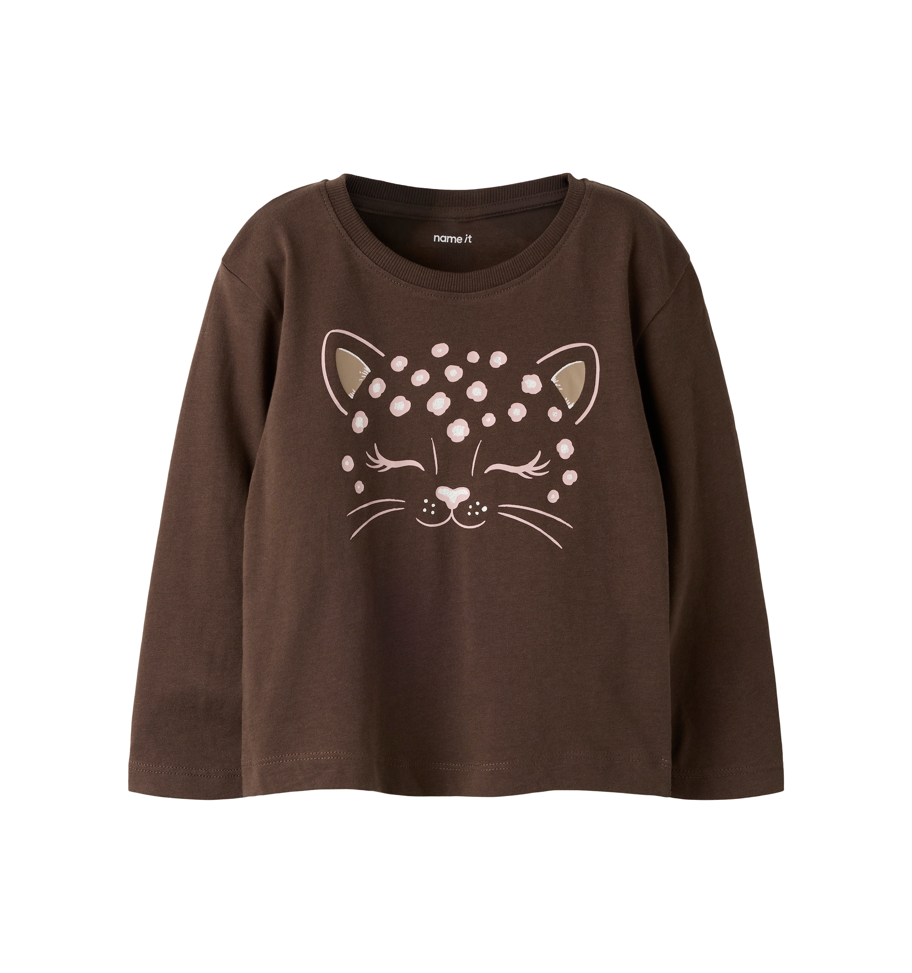 Långärmad T-shirt Chocolate Brown