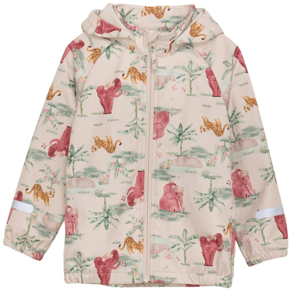 Mønstret Softshell Jakke Brandied Apricot