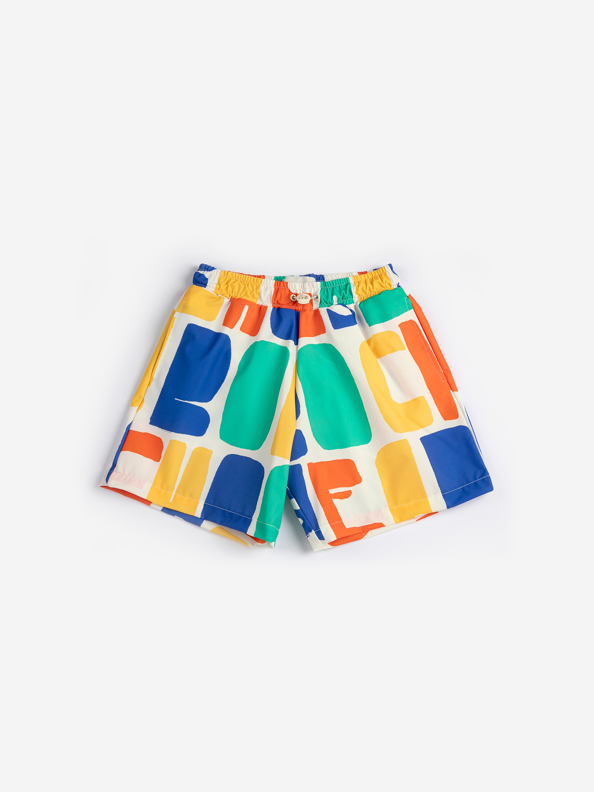 Bobo Choses Color All Over Boardshorts Offwhite 