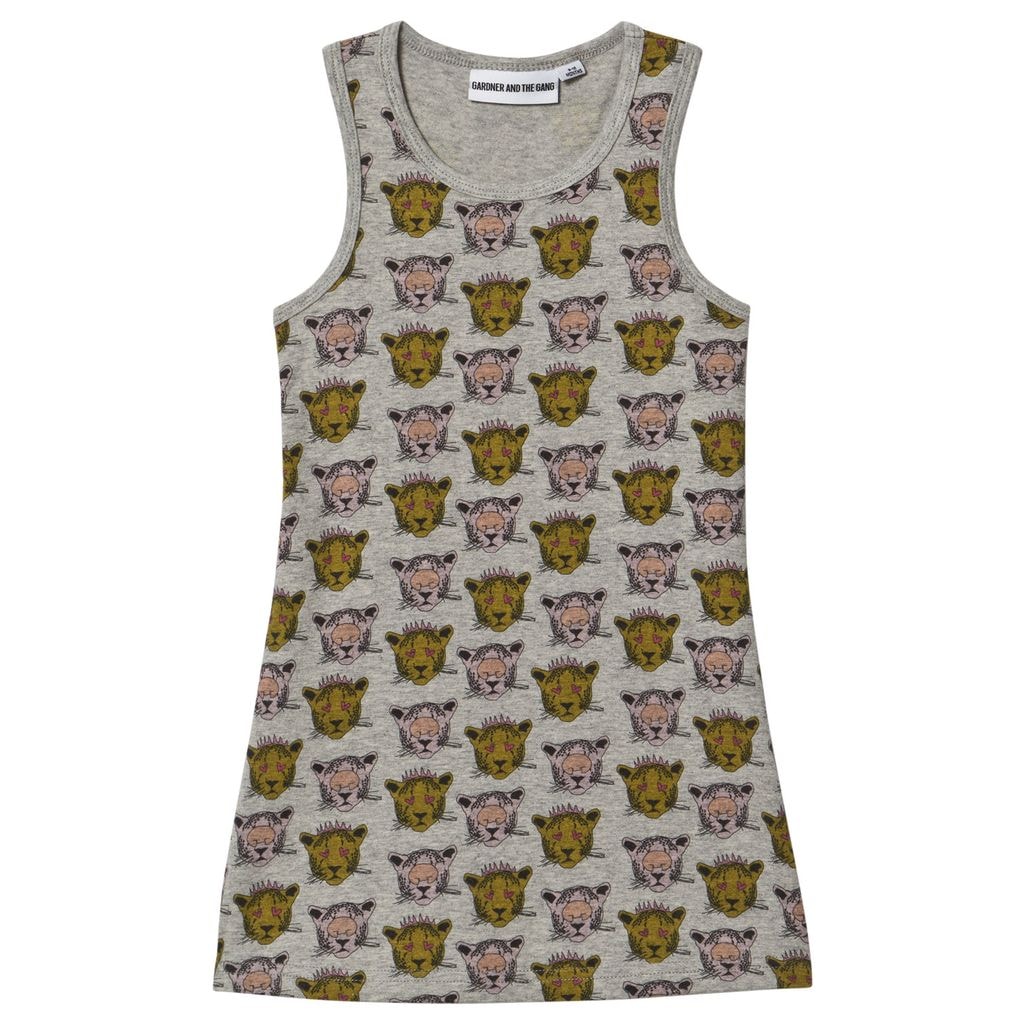 The Tank Top Dress Kate And Allen Light Grey