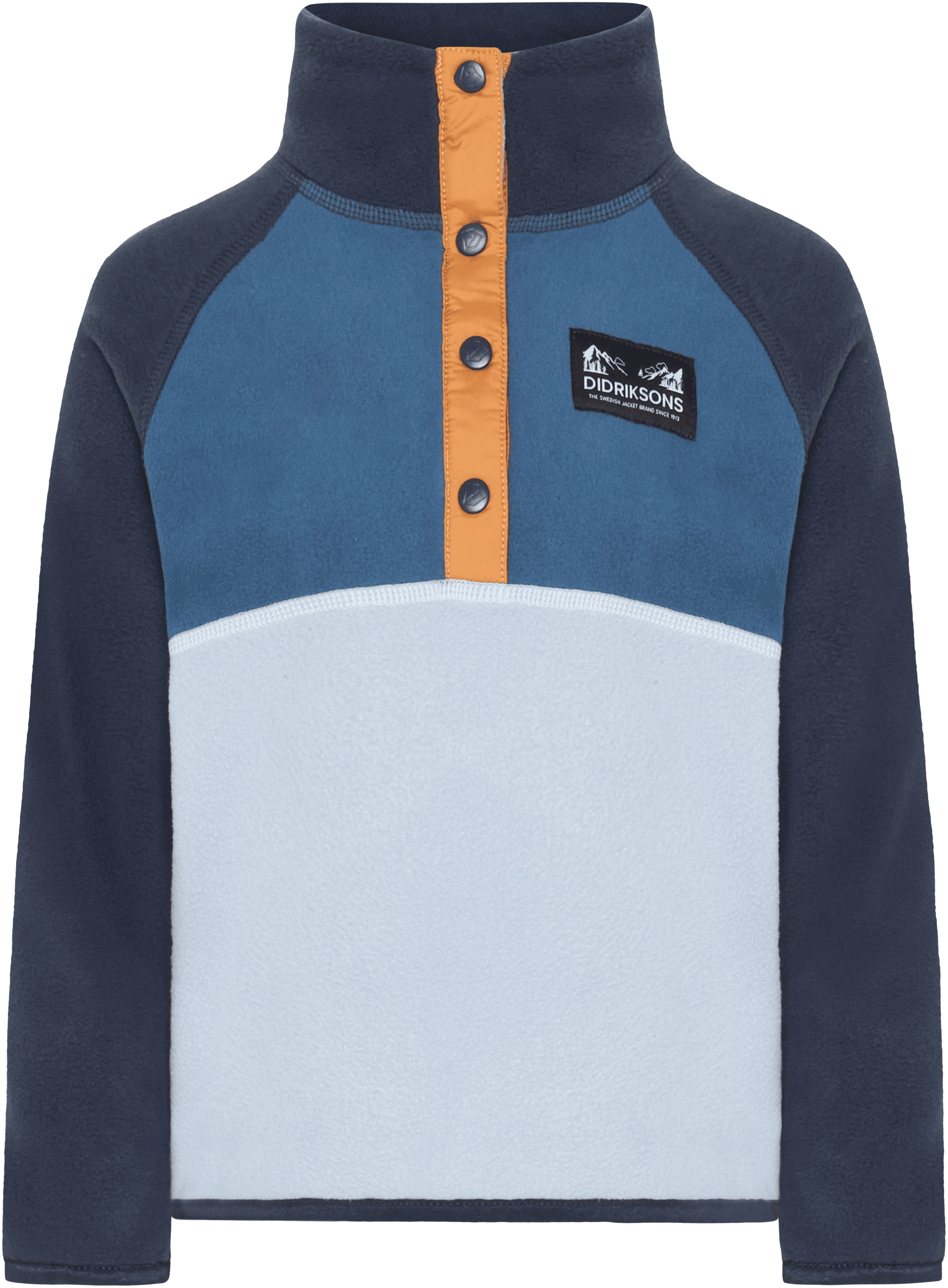 Monte Kids 4 Jumper Med Halv Knapp Cloud Blue