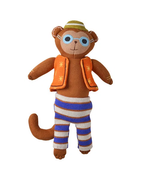 Stickat Gosedjur Monkey Harry