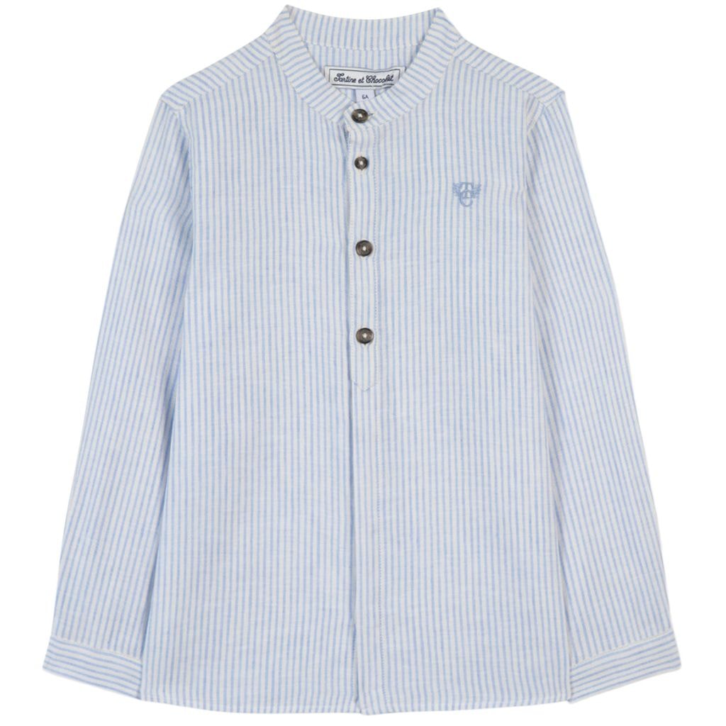 Striped Shirt Blue