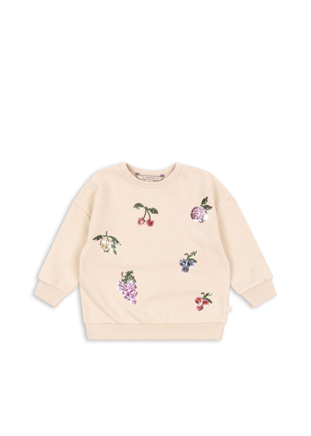 Lou Sequin Sweat Shirt Ocs Brazillian Sand
