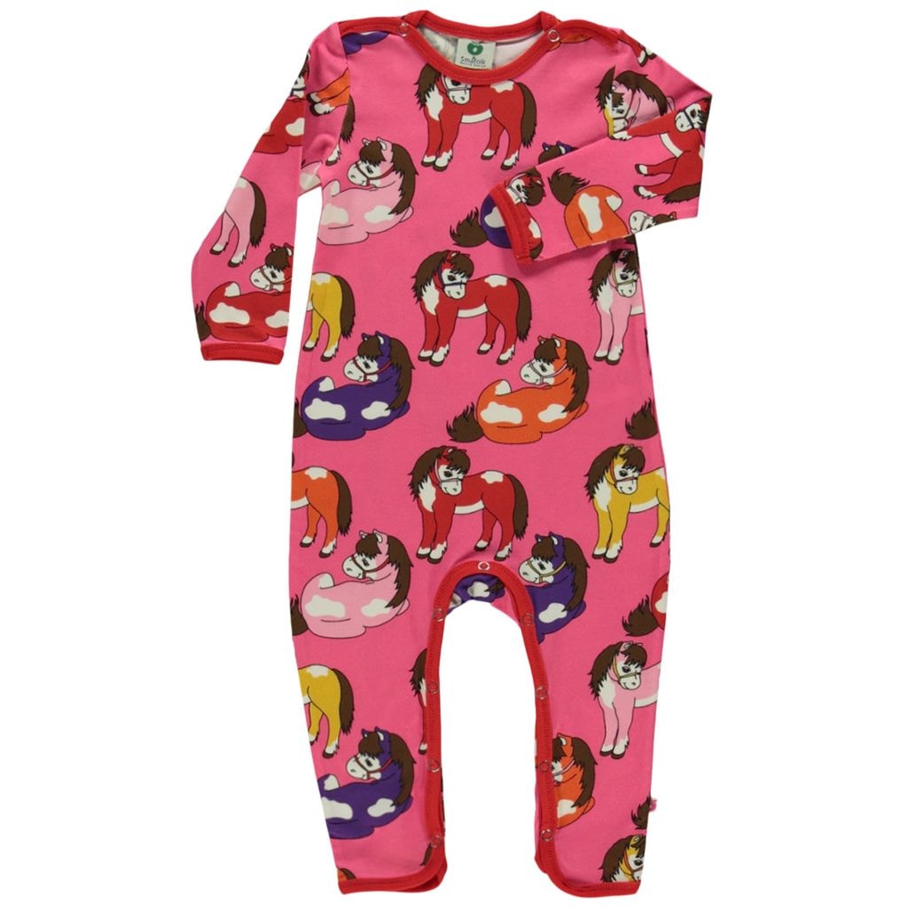 Bodysuit With Horses Pink