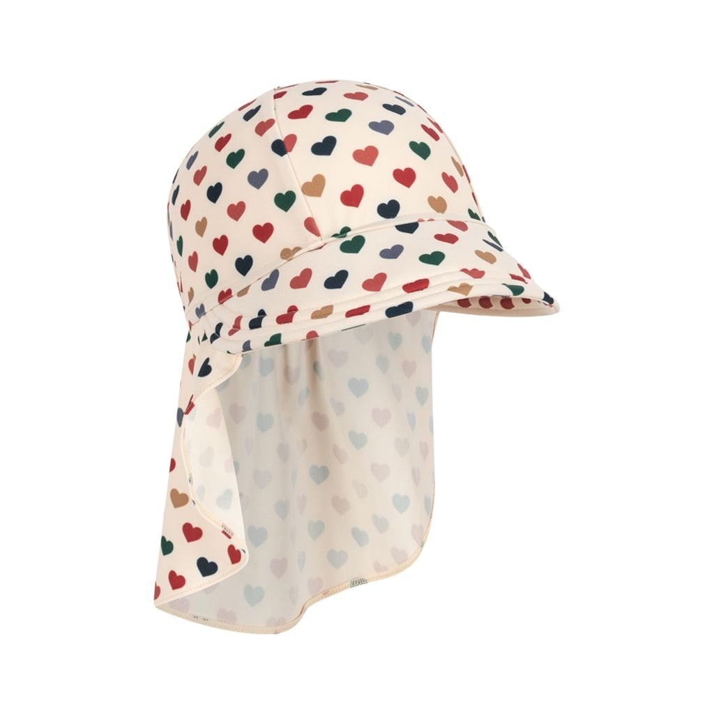 GOTS Manuca Frill Solhatt Coeur Coloré