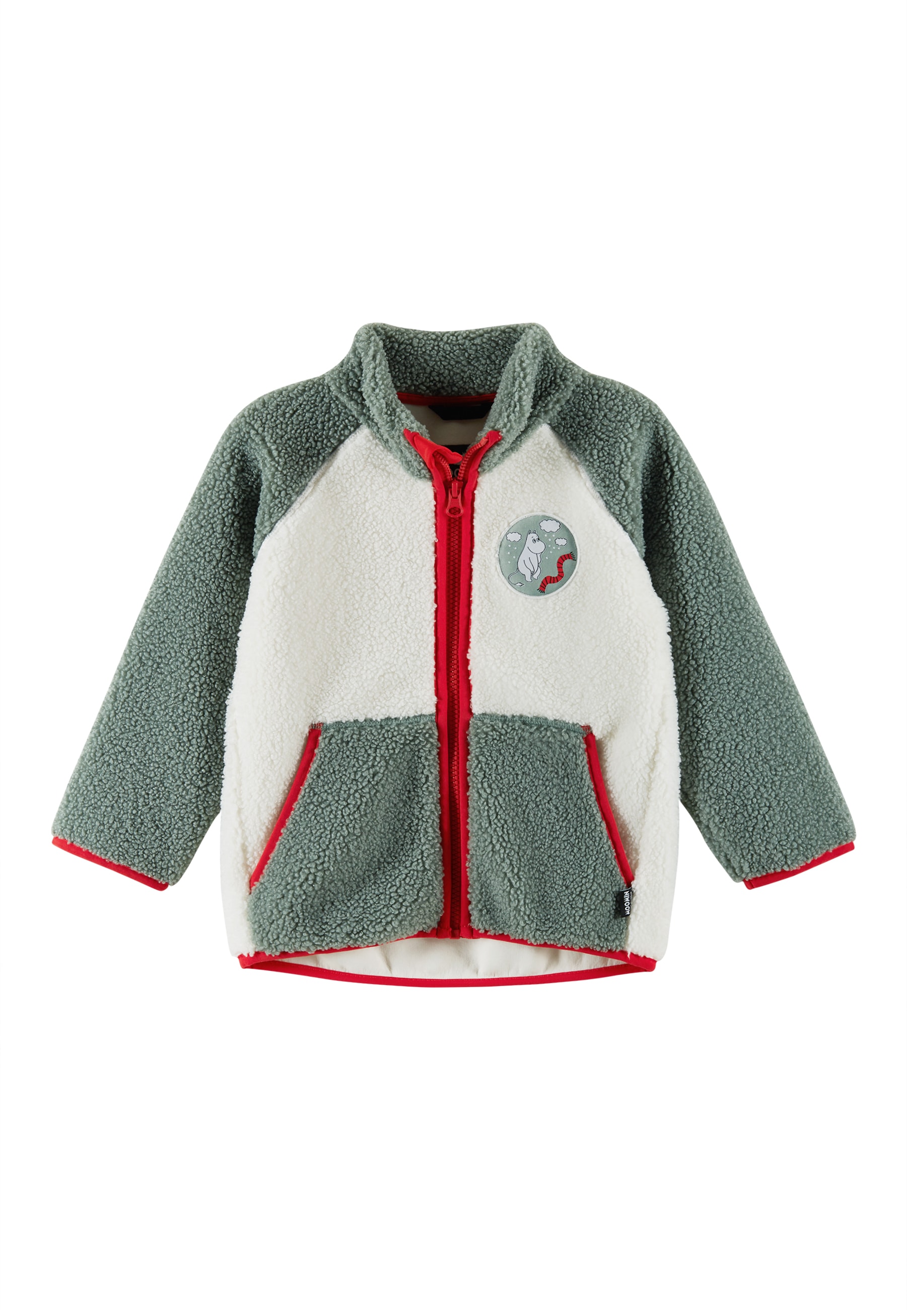 Moomin Kramgo Genser I Fleece Stone Green 