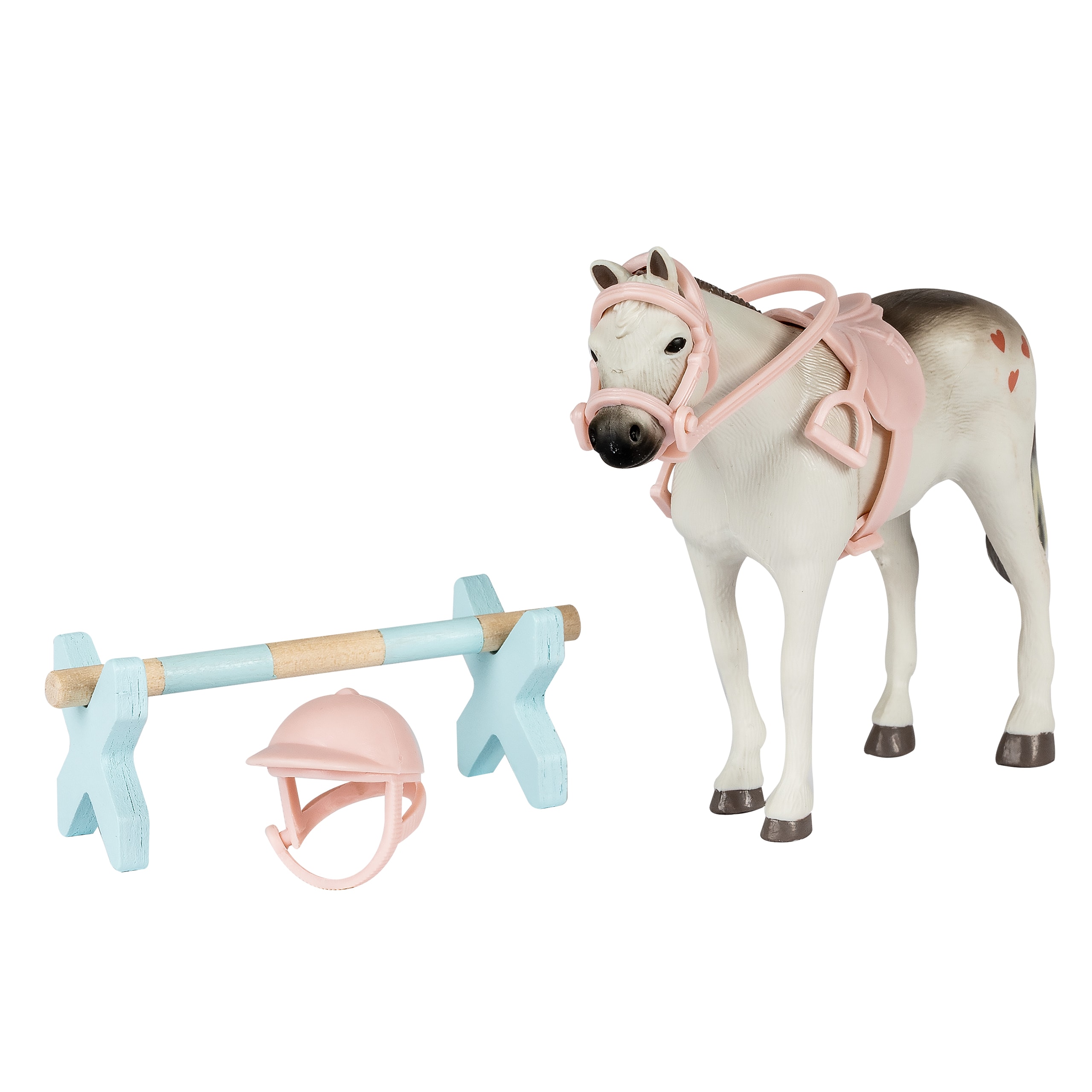 Dollhouse Pets - Horses White