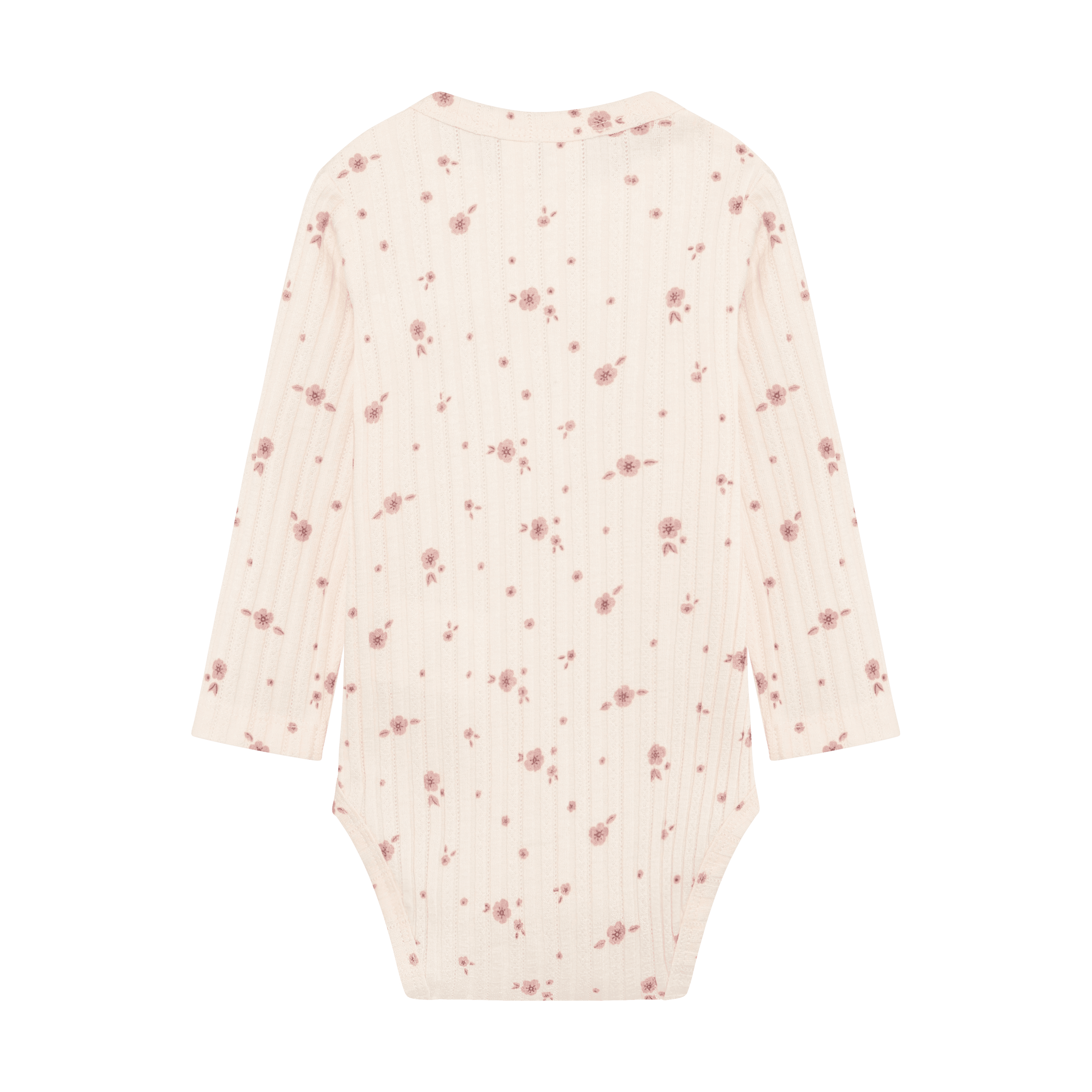 Långärmad Body Pearled Ivory