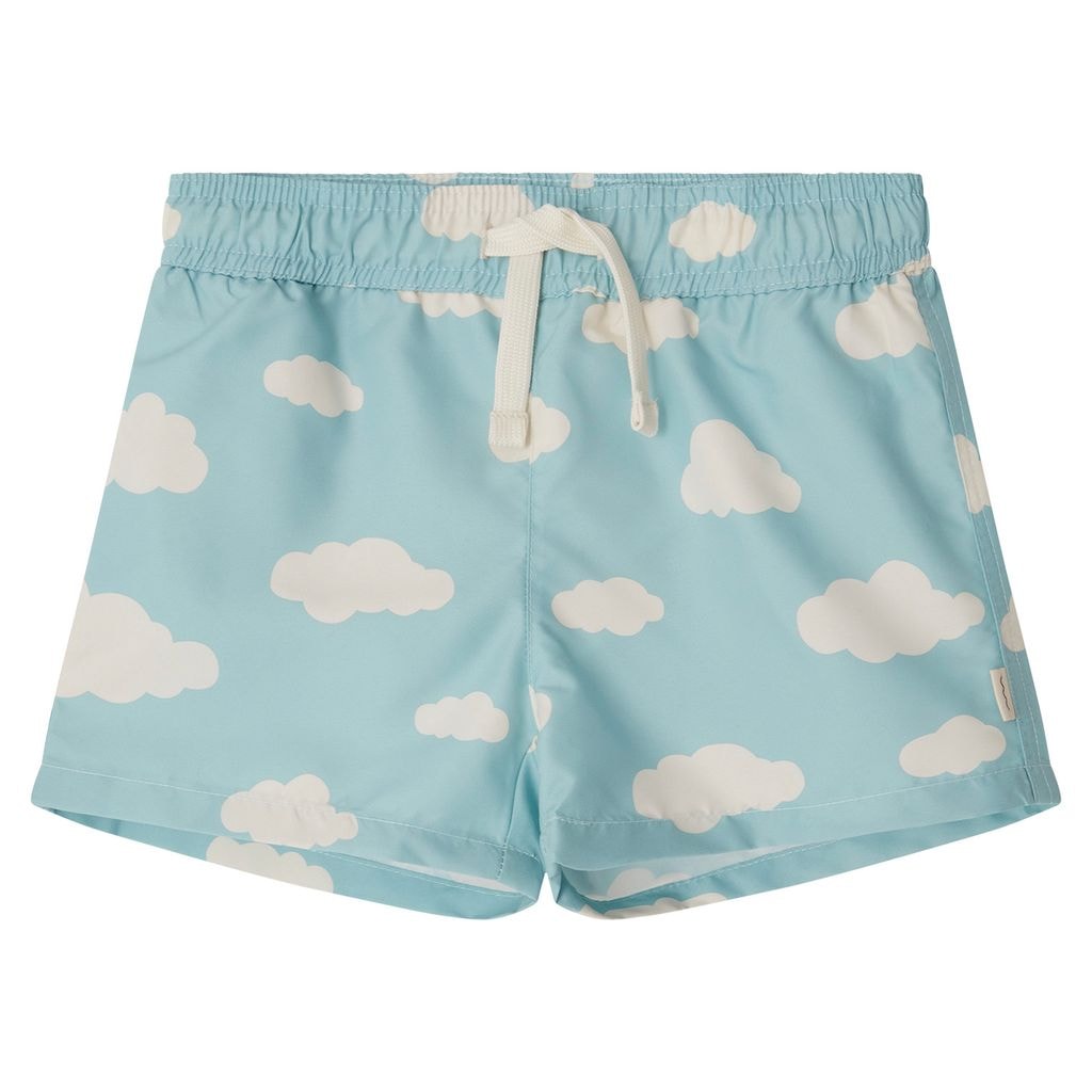 Strömstad Painetut Uimashortsit Pilveillä Dove Blue