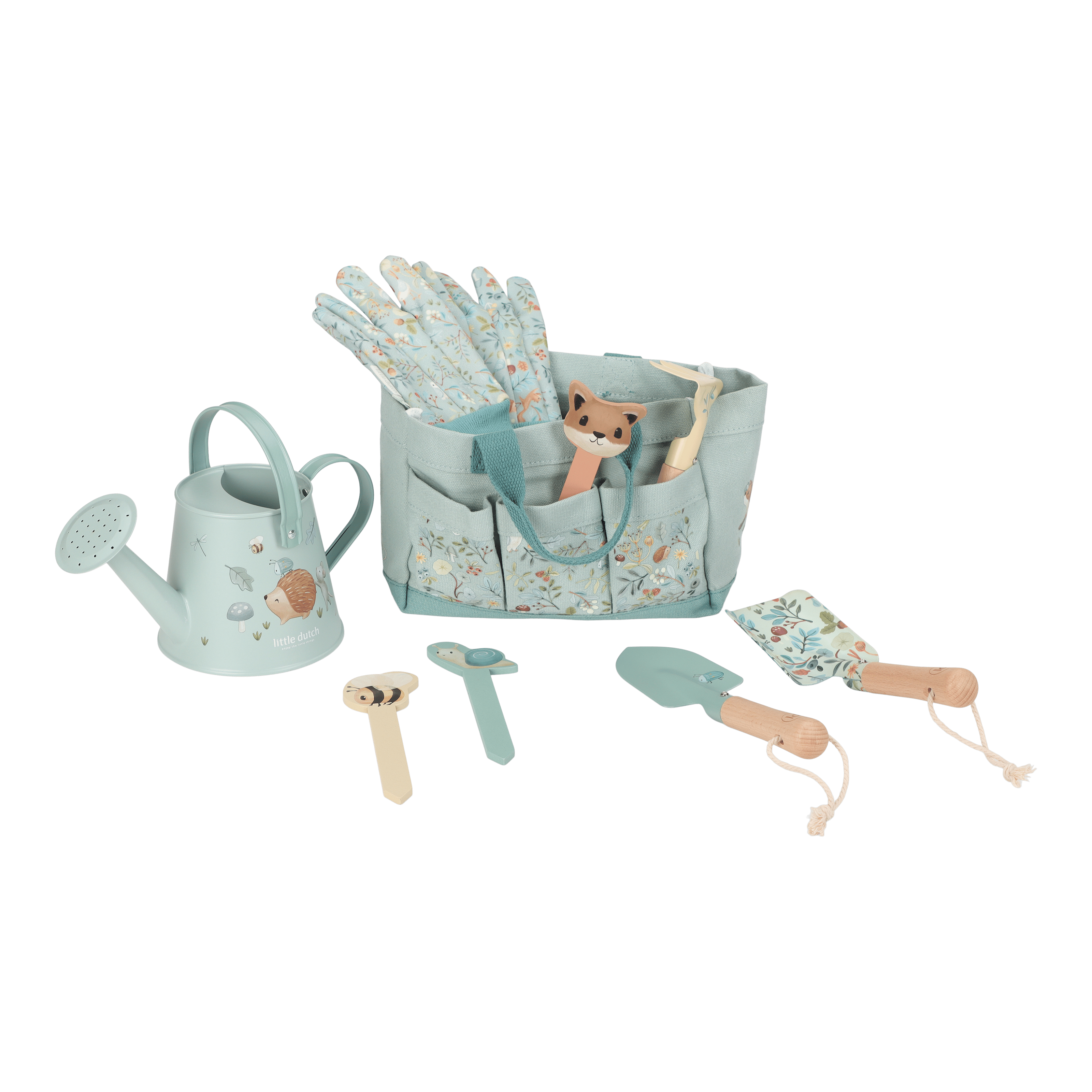 Forest Friends Hageredskapssett Med 10 Deler Blue