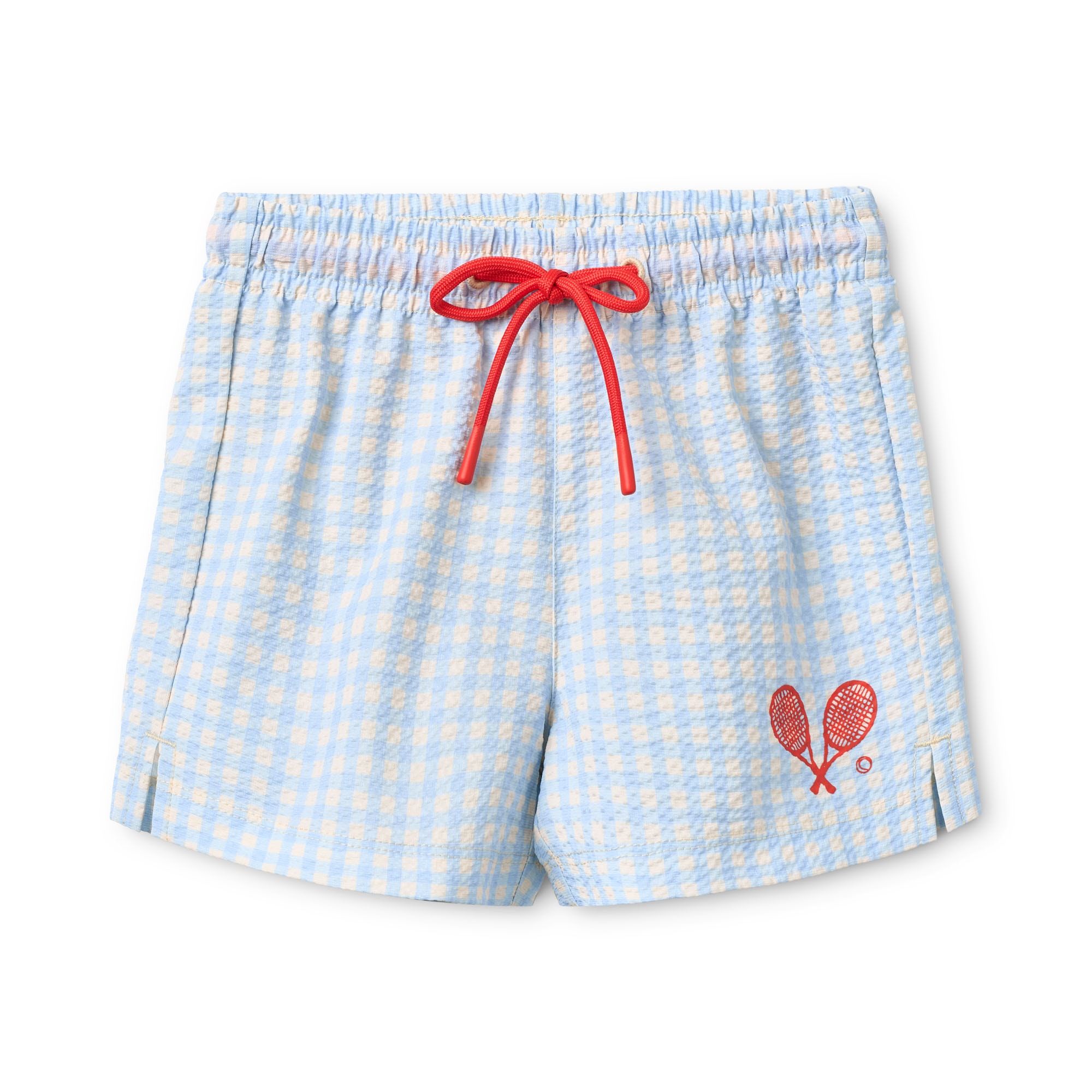 Ocean Badeshorts Blue Gingham 