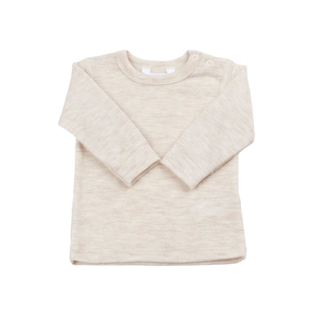 Pitkähihainen T-paita Creme