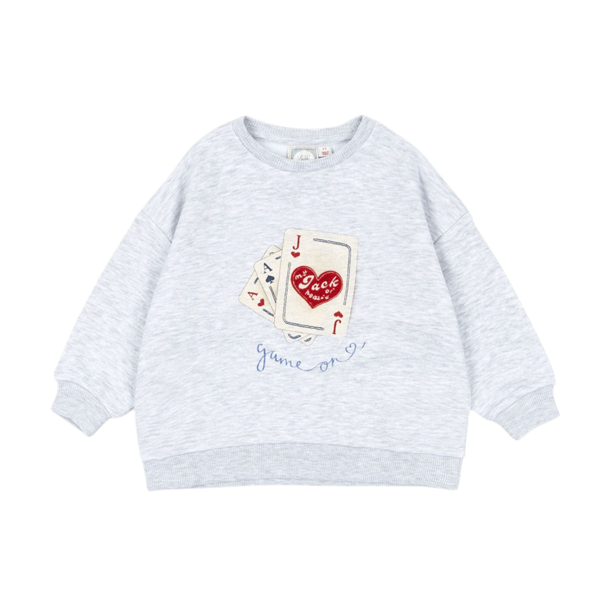 RHW X KS Jack Sweatshirt Light Grey Melange