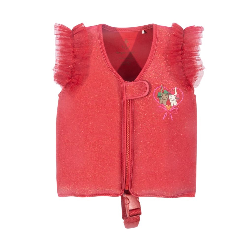 Thalia Swim Vest Viva Magenta