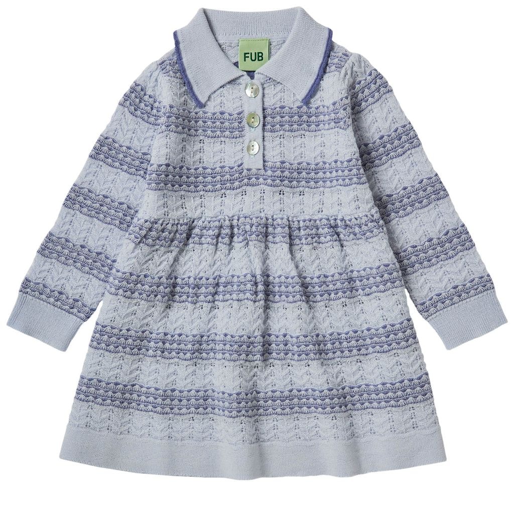 Baby Dress Ice/Dusty Violet