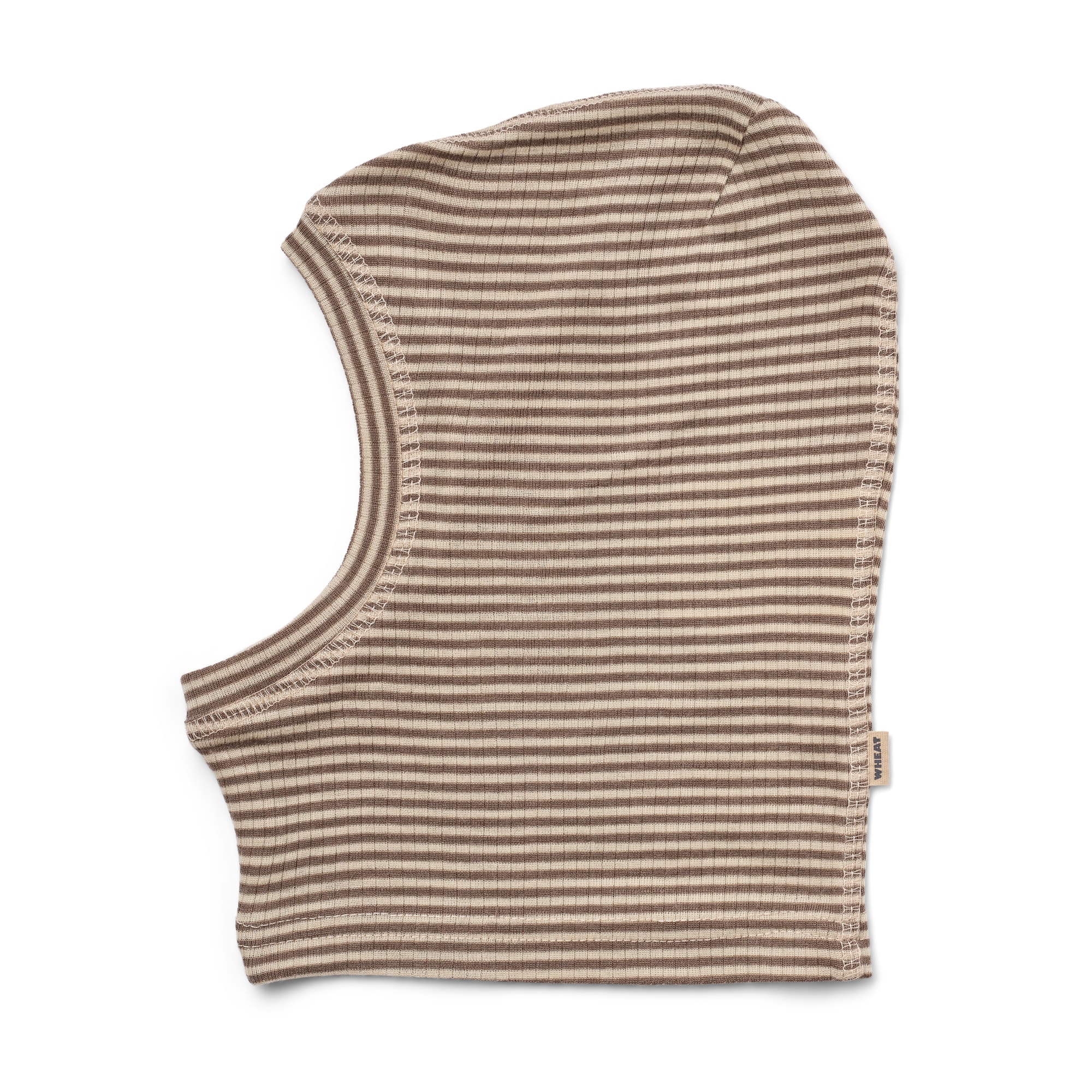 Kim 5 Balaklavaer Av Ull Wood Stripe