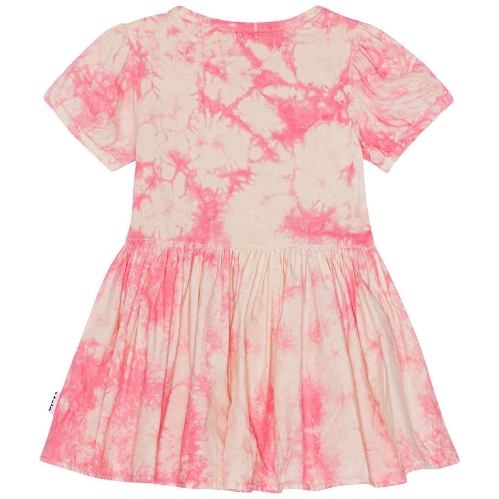 GOTS Cibi Klänning Rose Tie Dye