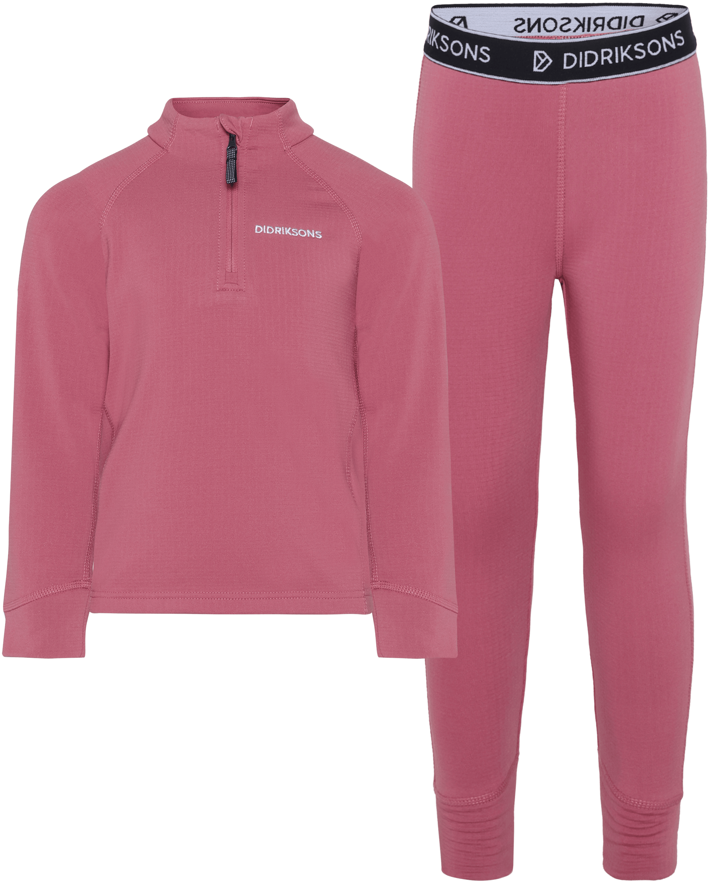 Jadis Kids 5 Baselayer Set Heather Pink