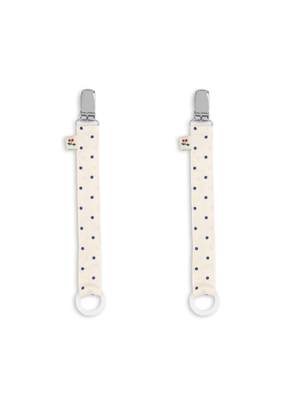 2-Pack Pacifier Strap Estate Dot 