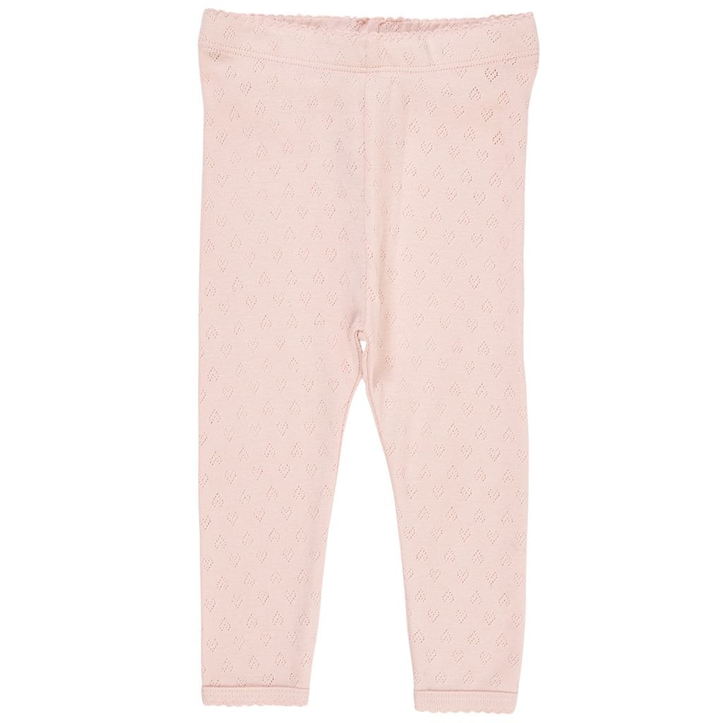 Leggings In Pointelle Dusty Rose