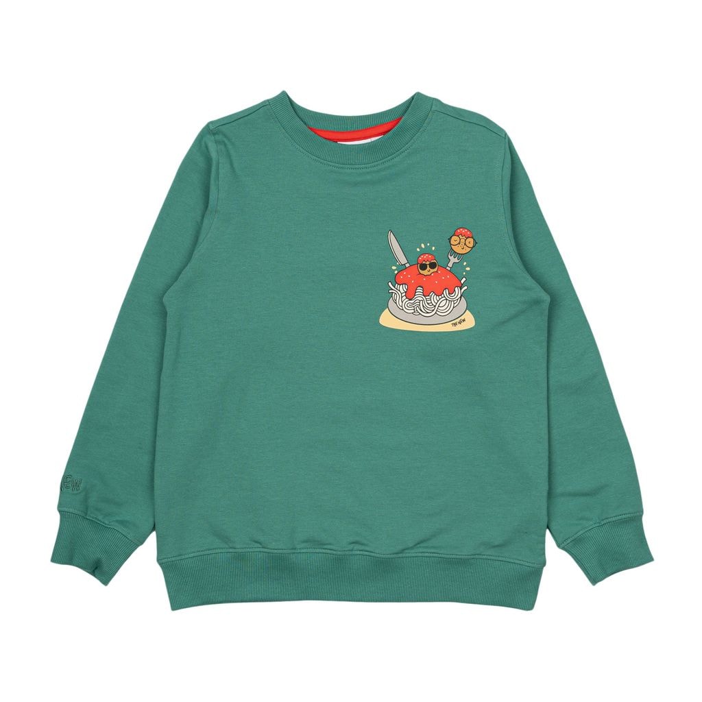 GOTS Sweatshirt Bottle Green