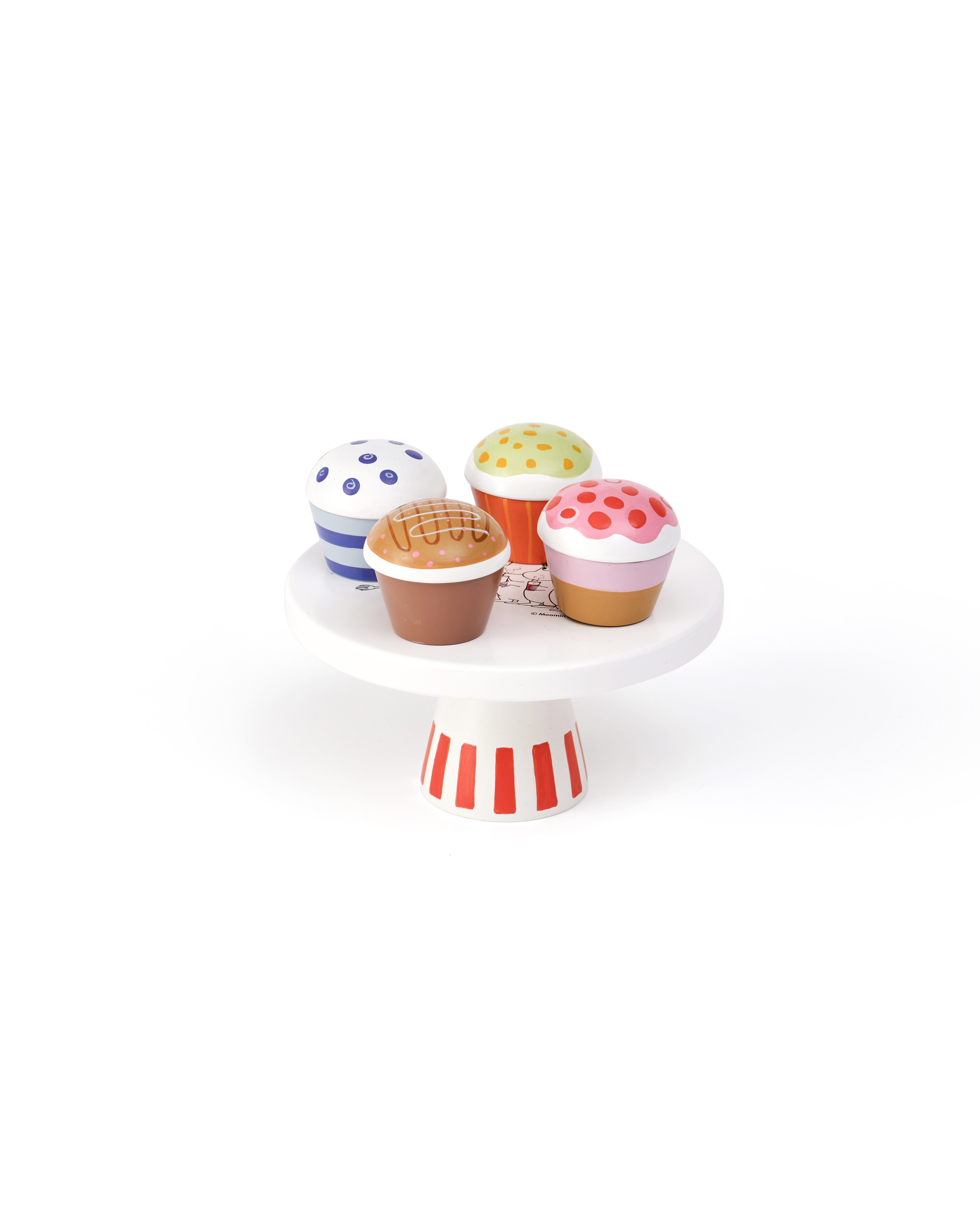 Moomin Cupcakes Tårtställ Multi