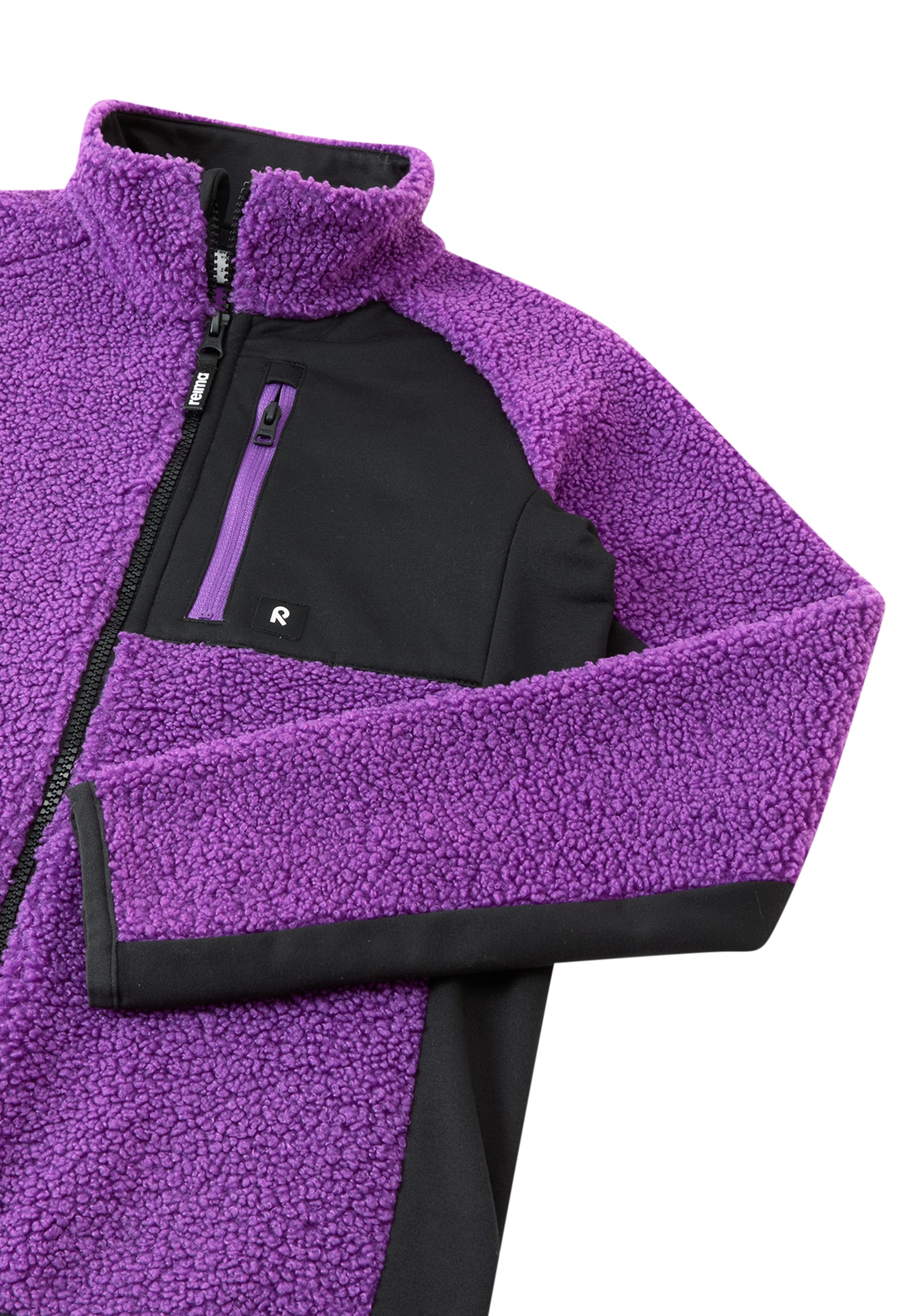 Puhku Fleece-genser Plum Purple