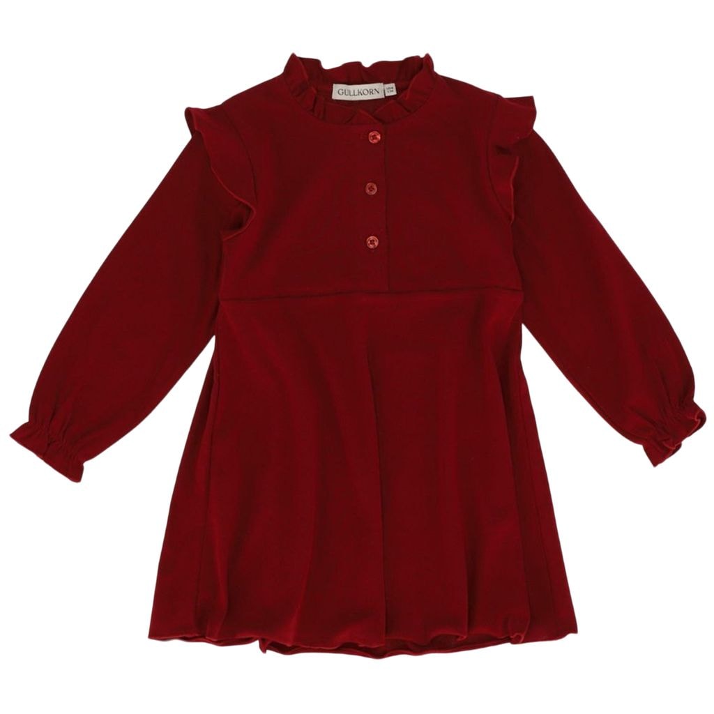 Eno Kjole Deep Red