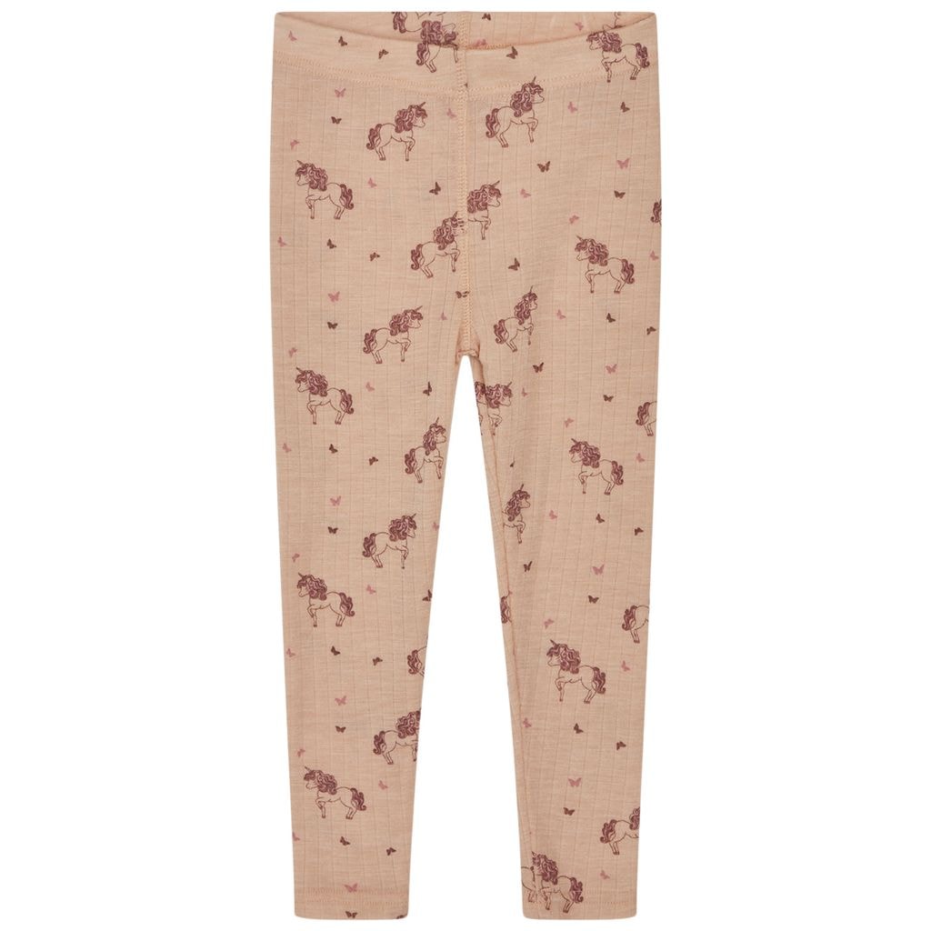Locel Painettu Legginssi Rose Cloud