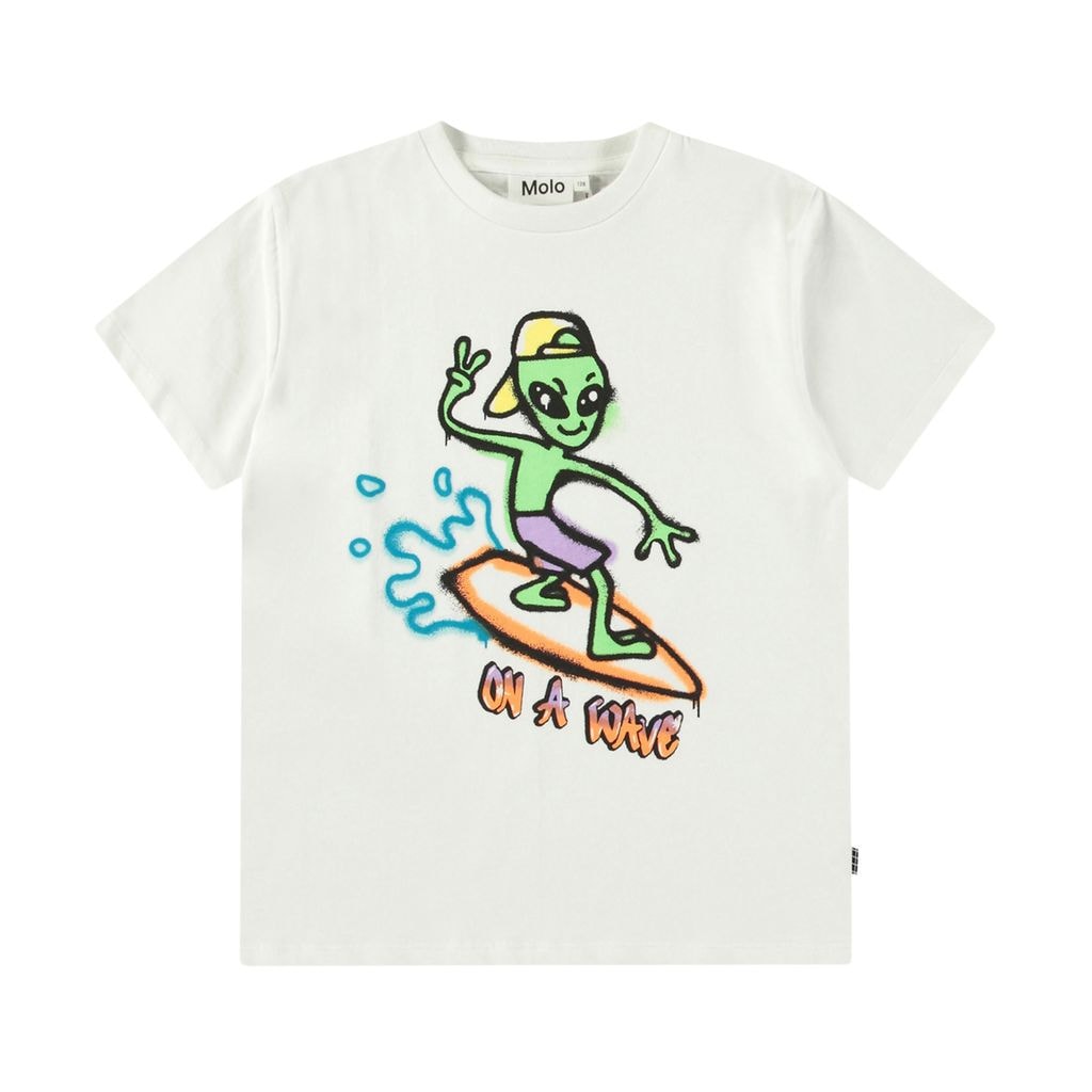 Riley Short Sleeve T-Shirt On A Wave Col