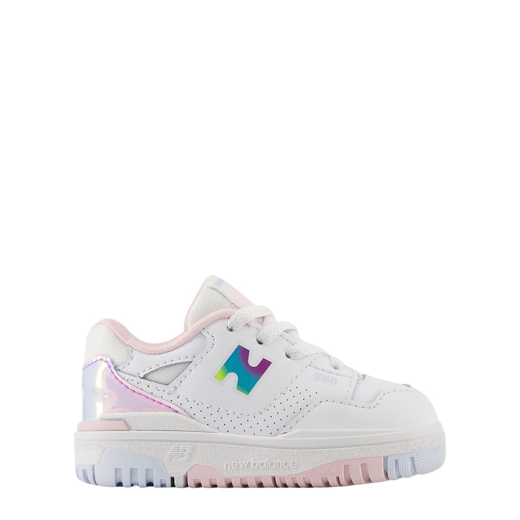 550 Baby Lace Sneakers White
