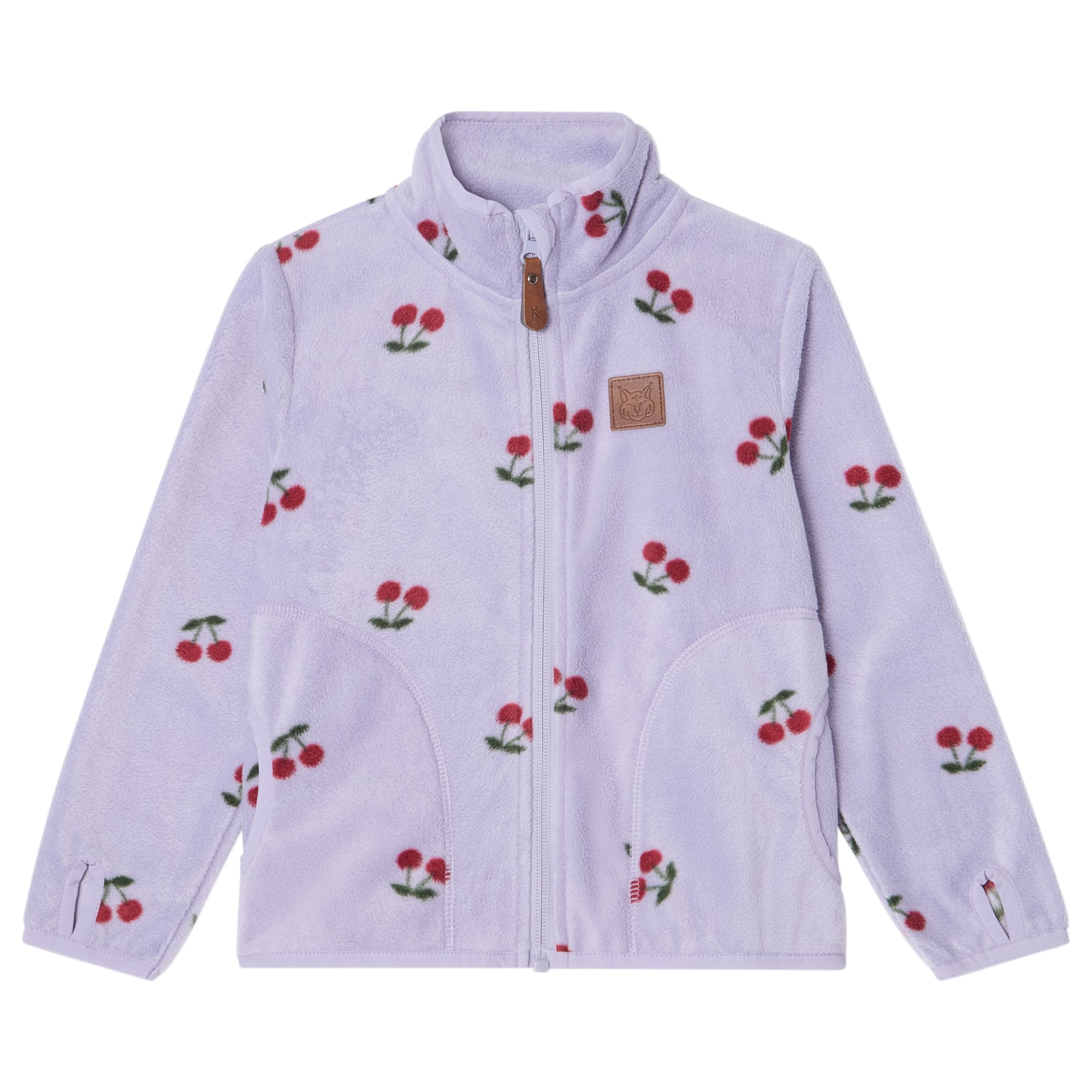 Northpole Fleecejakke Violet Cherry