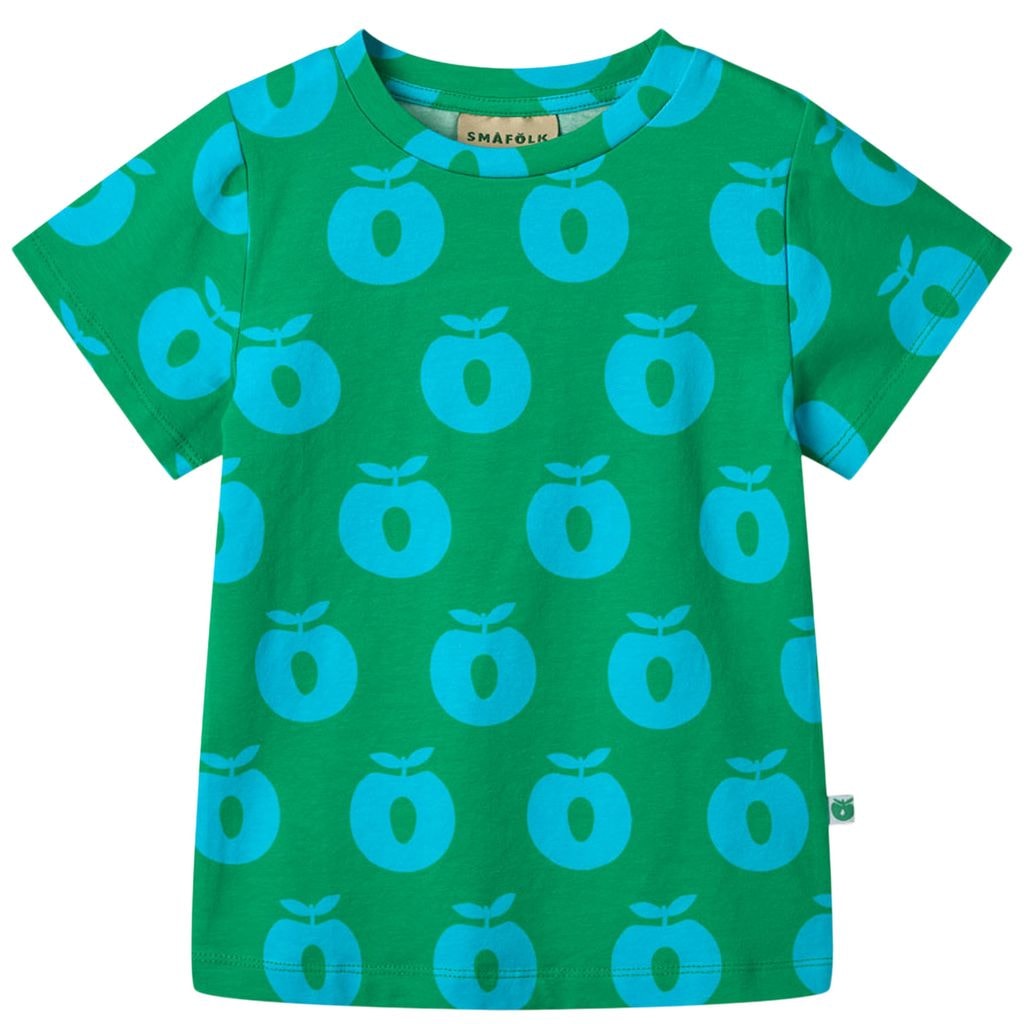 Apples T-shirt Småfolk Green